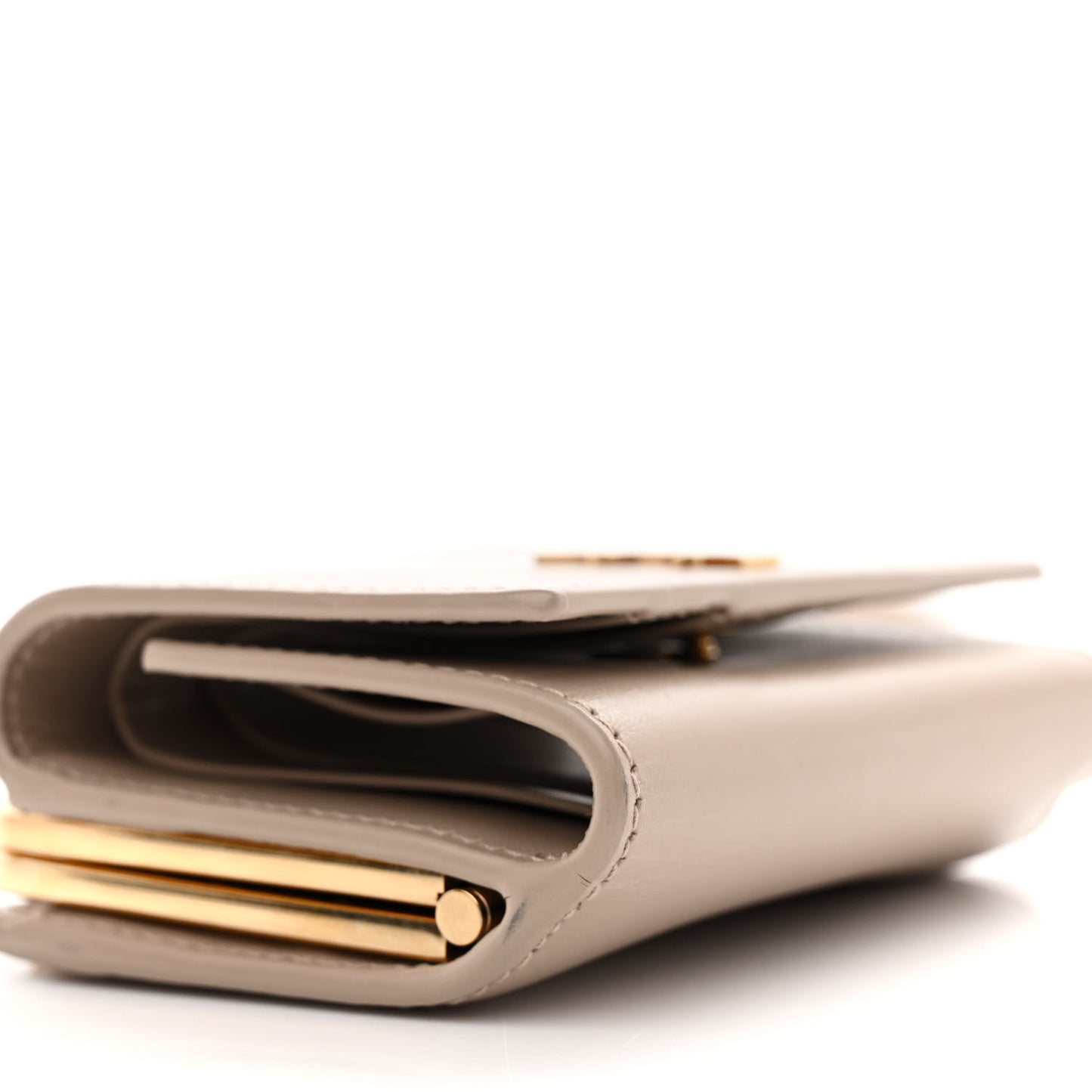 Smooth Calfskin Monogram Rider Belt Bag Taupe