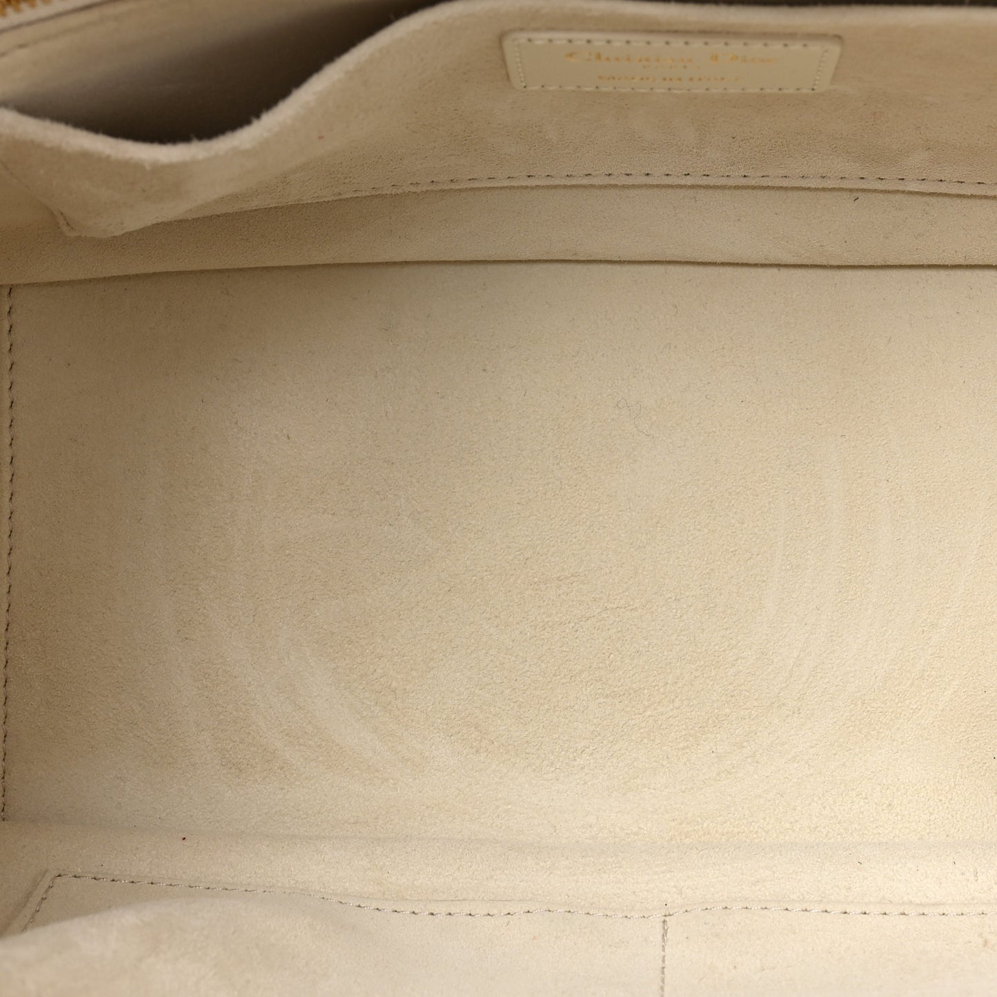 Calfskin Cannage Medium The Lady 95.22 White