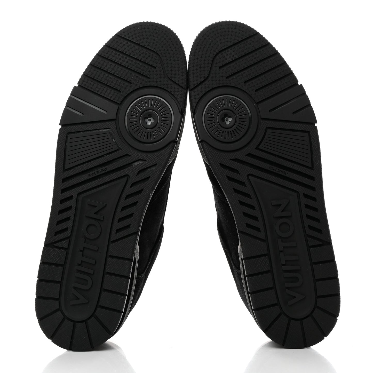 Suede Uniform Sneakers 11.5 Black