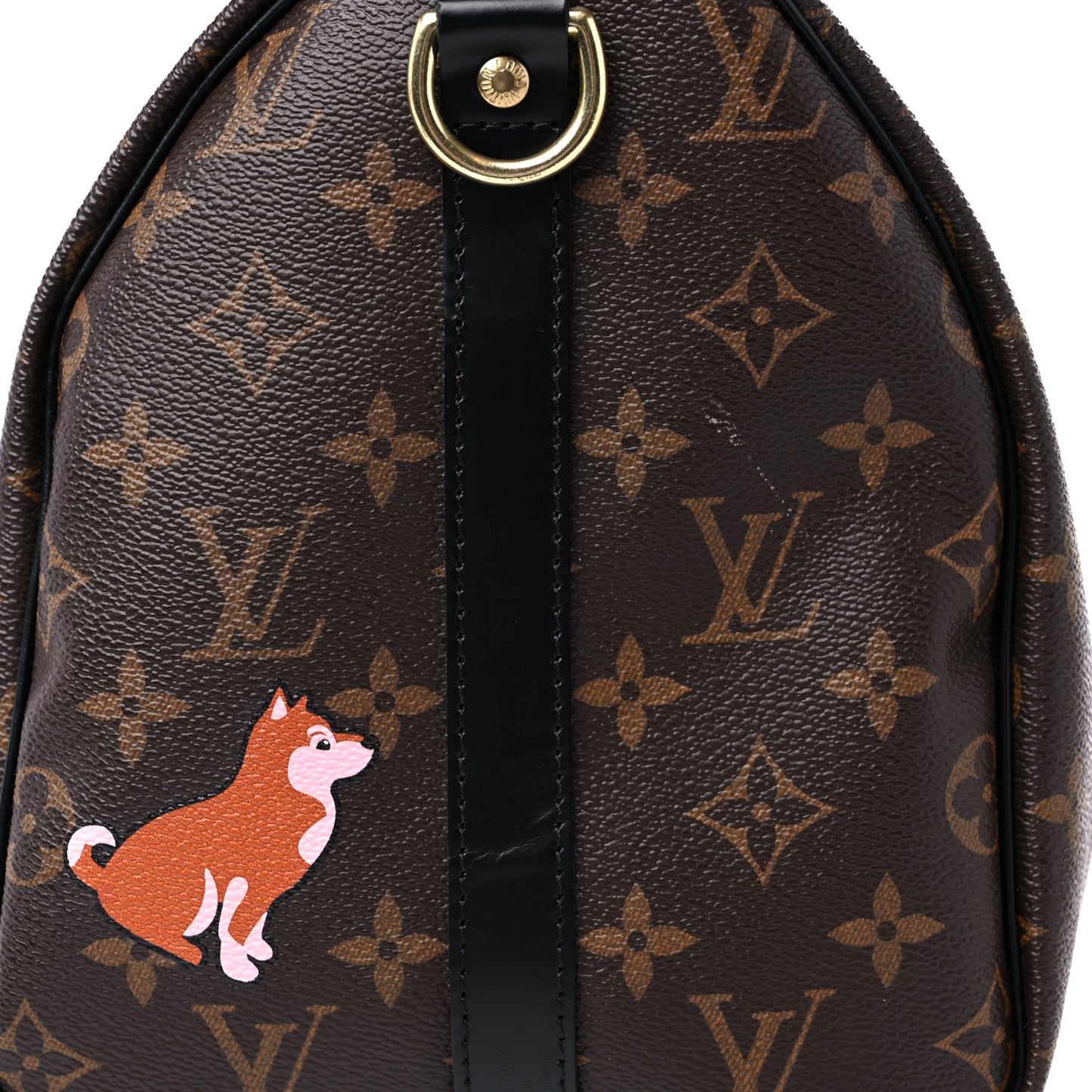 Monogram My World Tour Speedy Bandouliere 30 Black