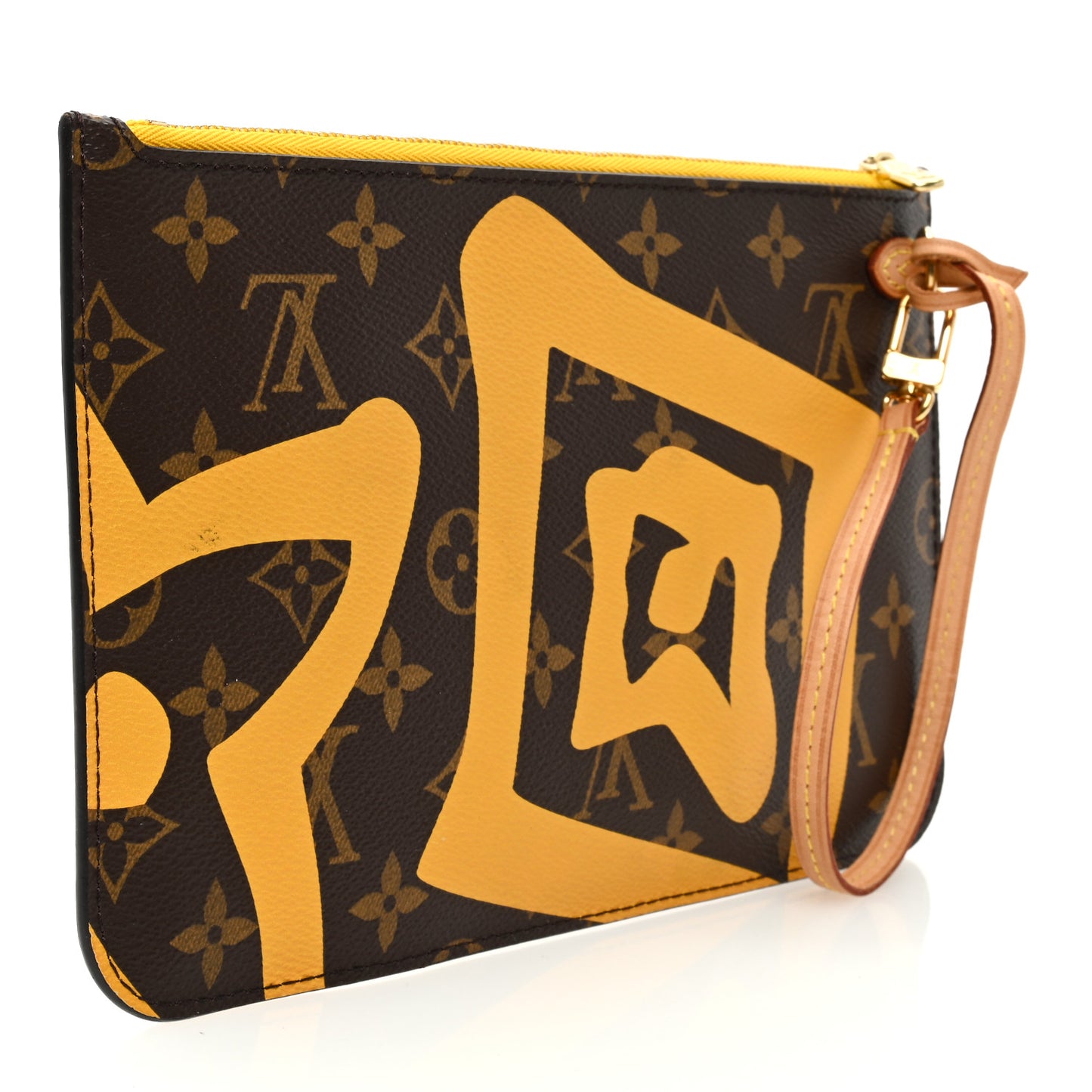 Monogram Tahitienne Neverfull MM GM Pochette Yellow