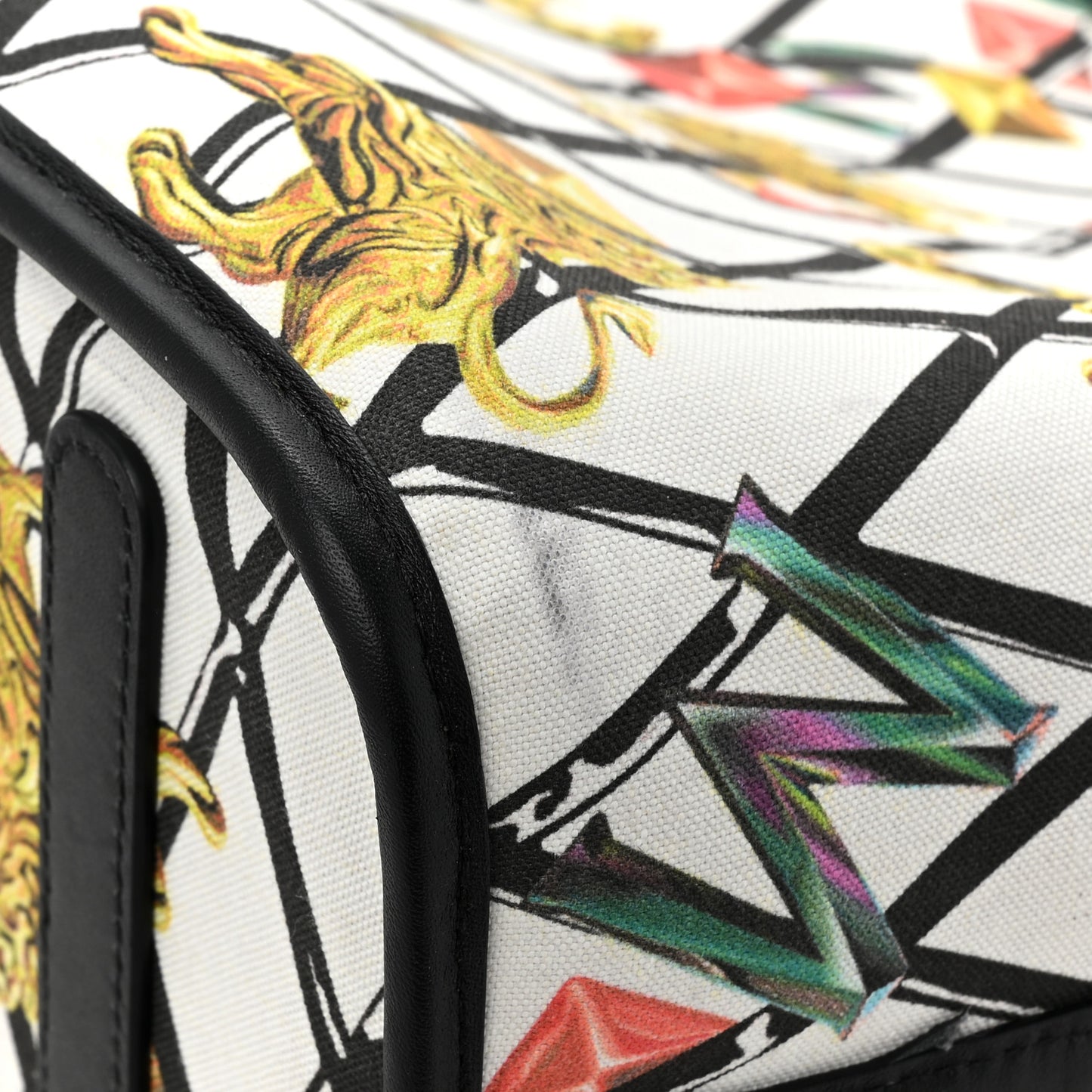 Visetos Medium Project Reversible Shopper Tote Cognac