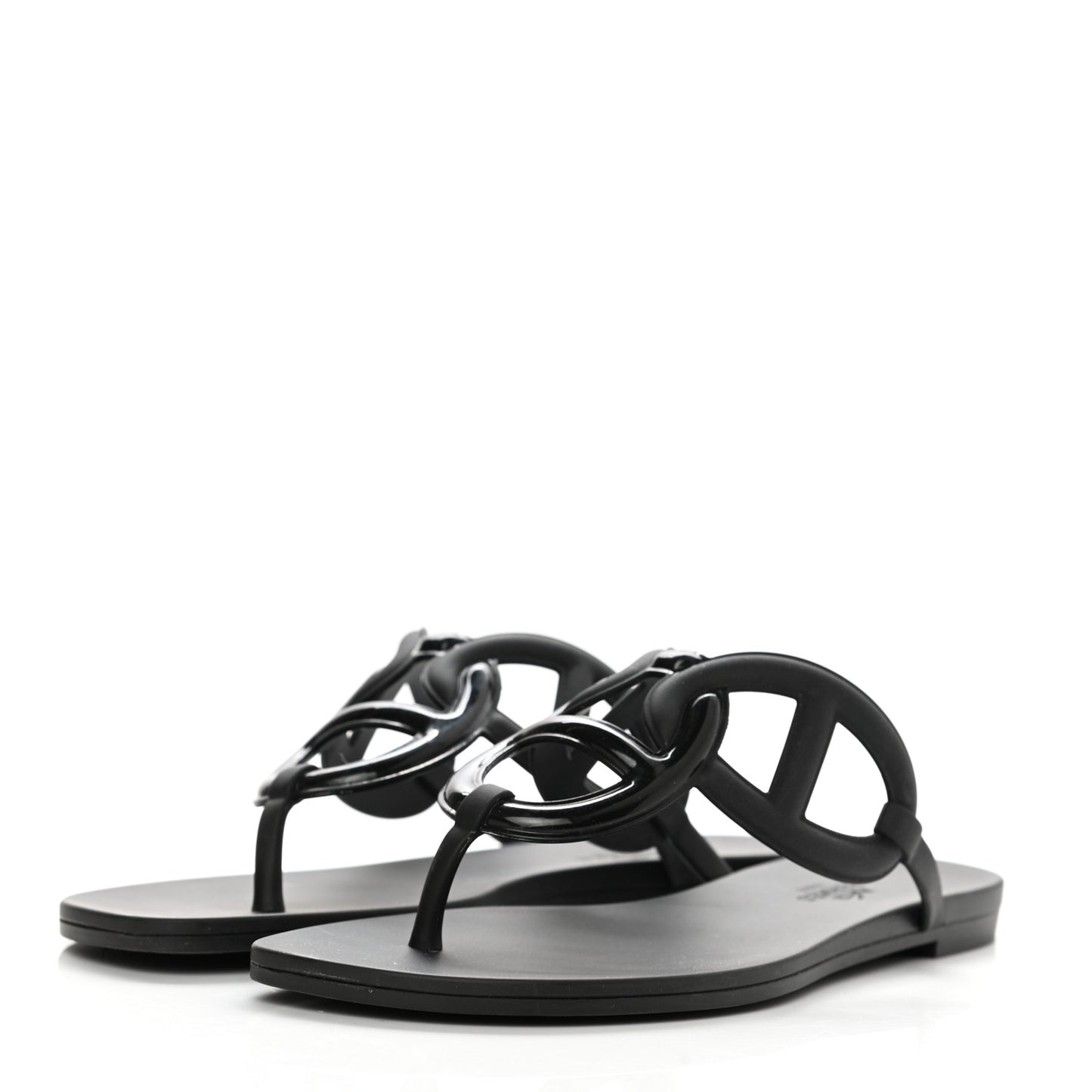 Rubber Womens Egerie Sandals 37 Black