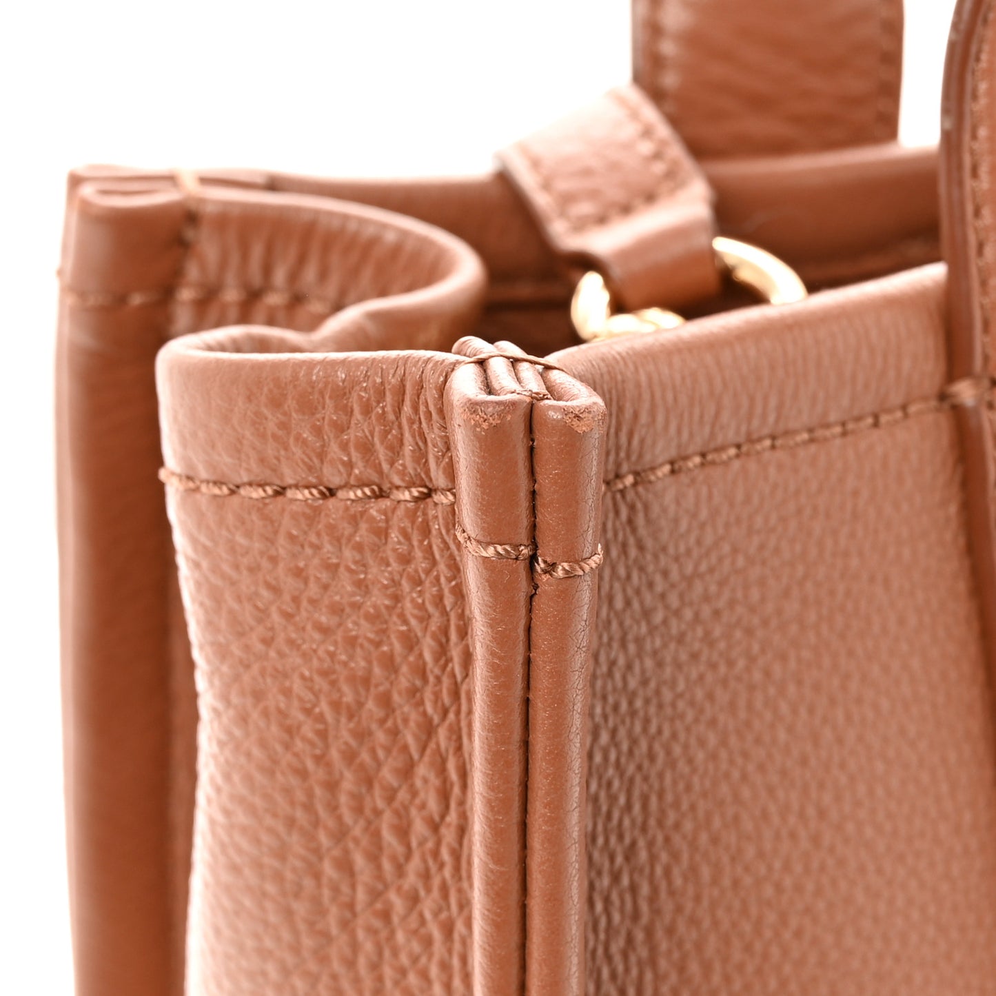 Grained Calfskin Medium The Tote Bag Argan Oil