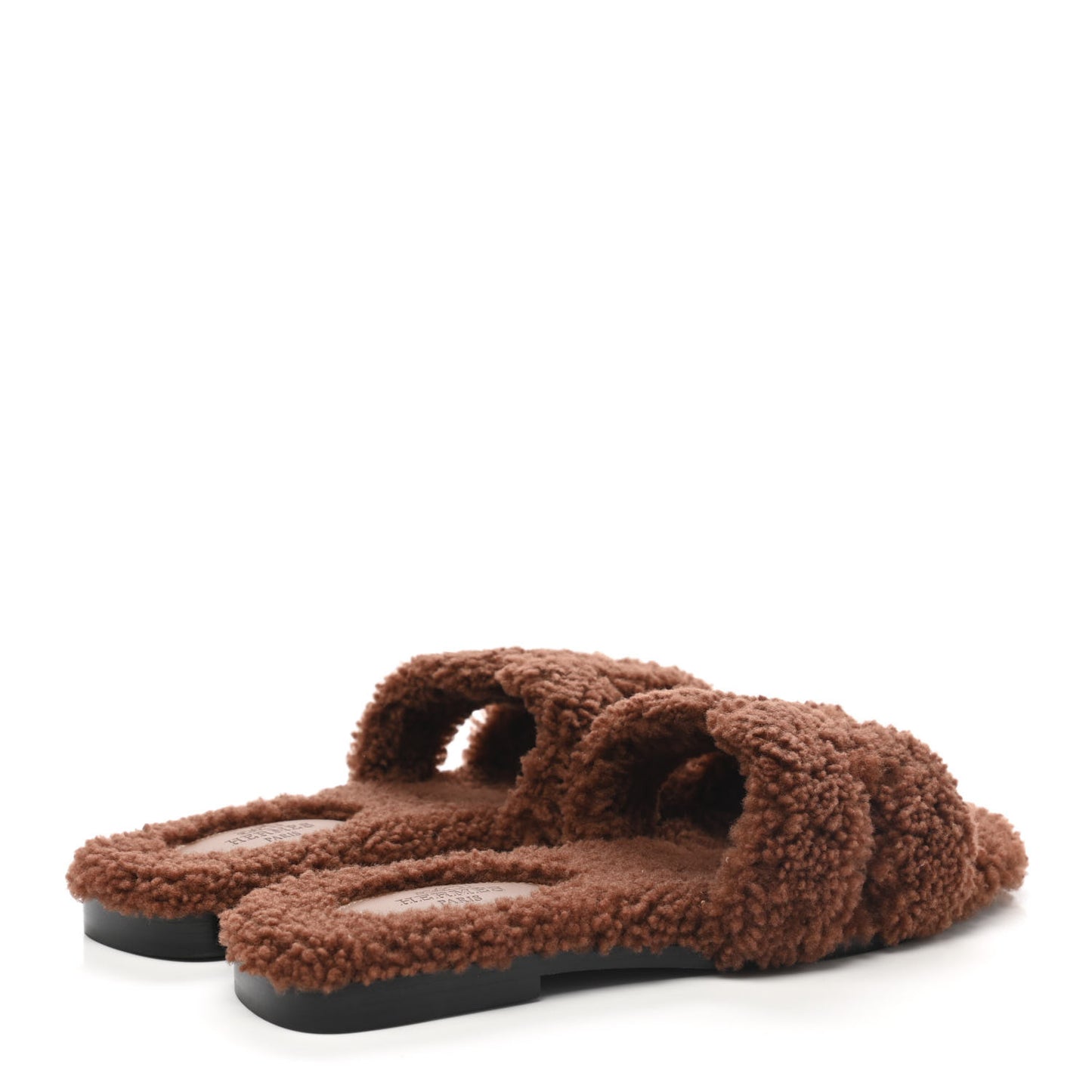 Woolskin Oran Sandals 36 Cognac