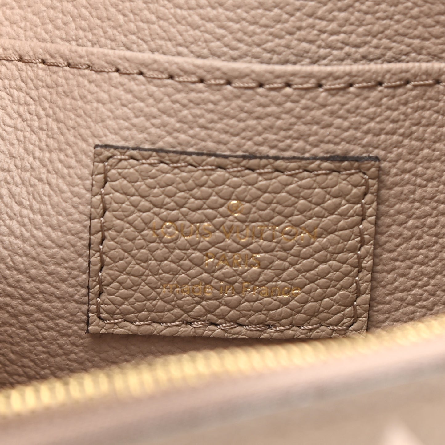Empreinte Monogram Giant Cosmetic Pouch PM Tourterelle Crème