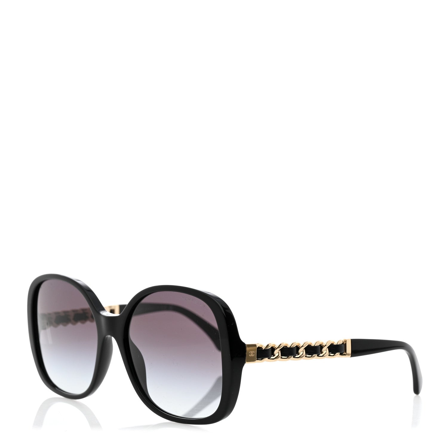 Chanel Acetate Chain Sunglasses 5470-Q-A Black 1 of 8