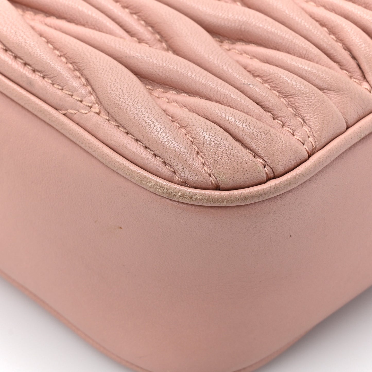 Nappa Matelasse Crossbody Bag Orchidea