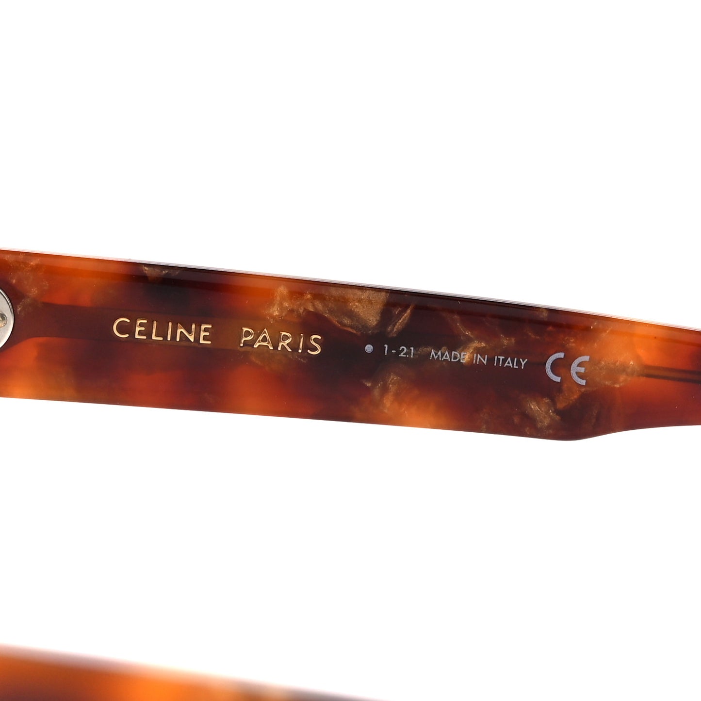 Acetate Square Sunglasses CL401301 Tortoise