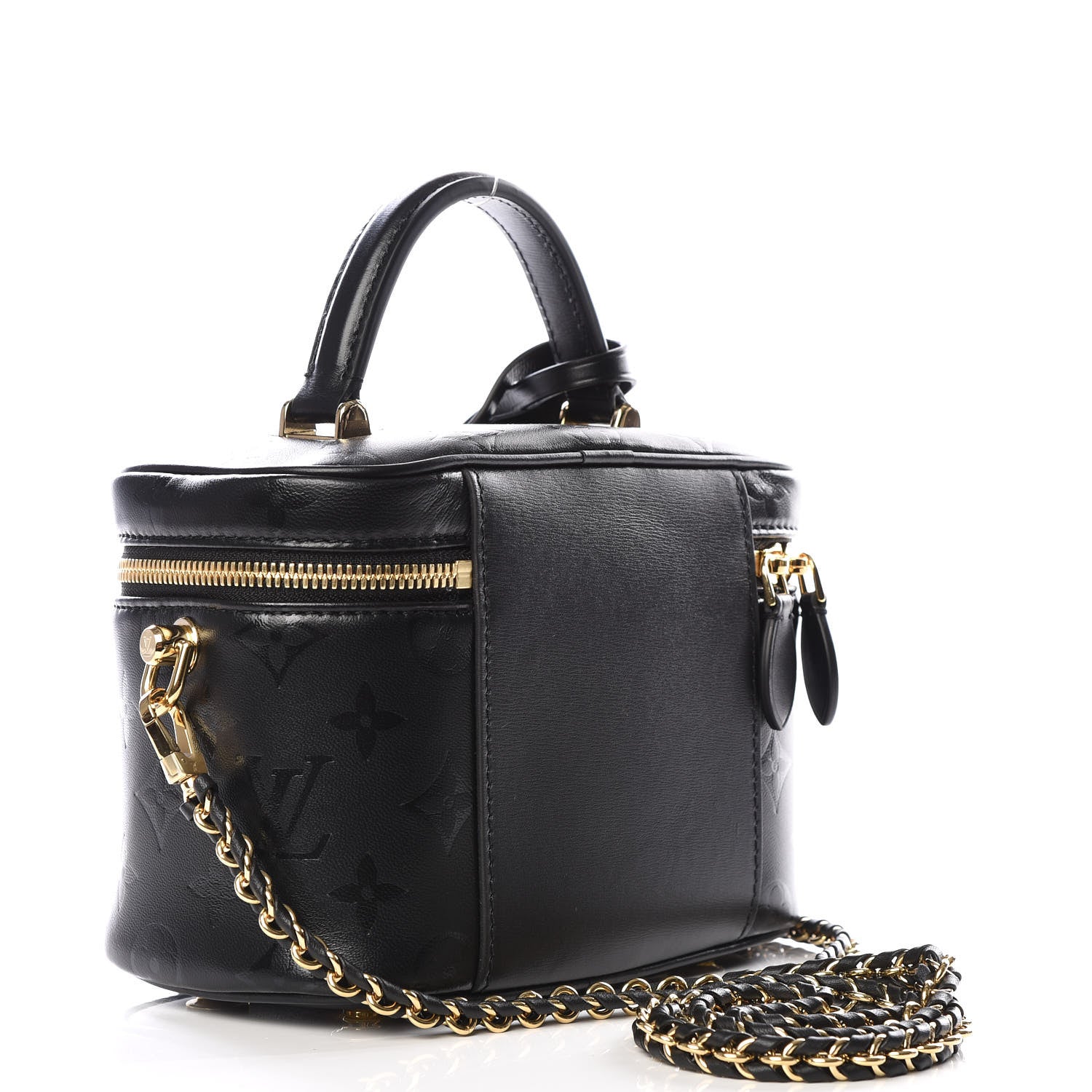 Louis Vuitton Monogram Ink Vanity PM Black 2 of 9