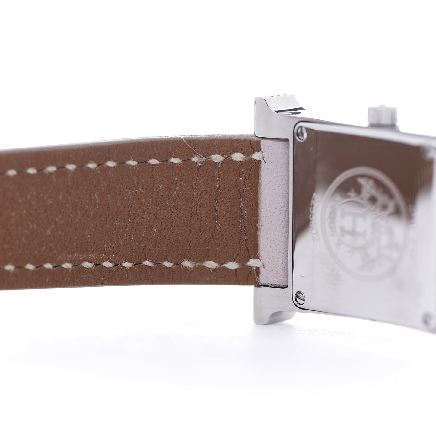 Stainless Steel Swift 21mm Heure H Hour Quartz Watch Rose Dragee