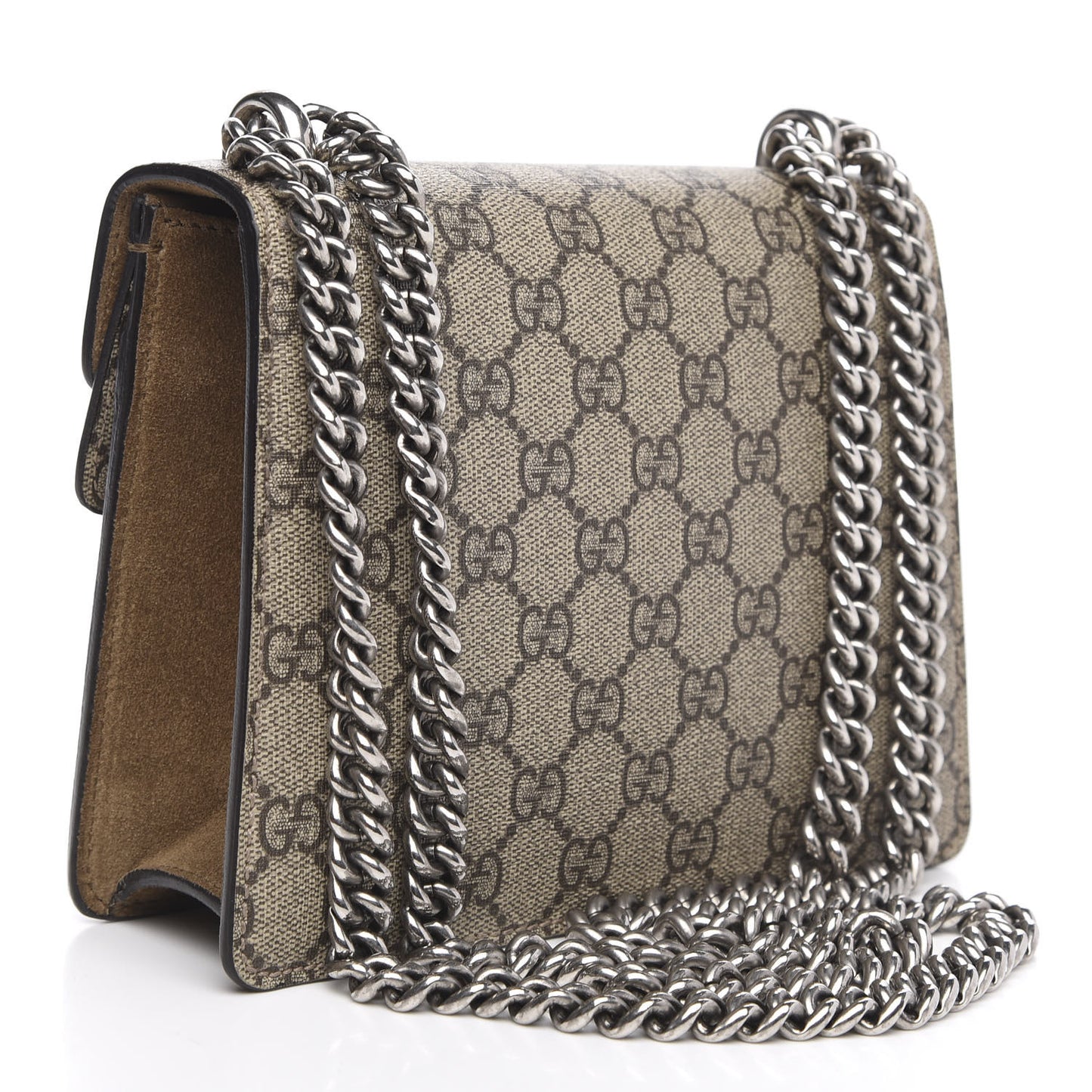 GG Supreme Monogram Mini Dionysus Shoulder Bag Taupe