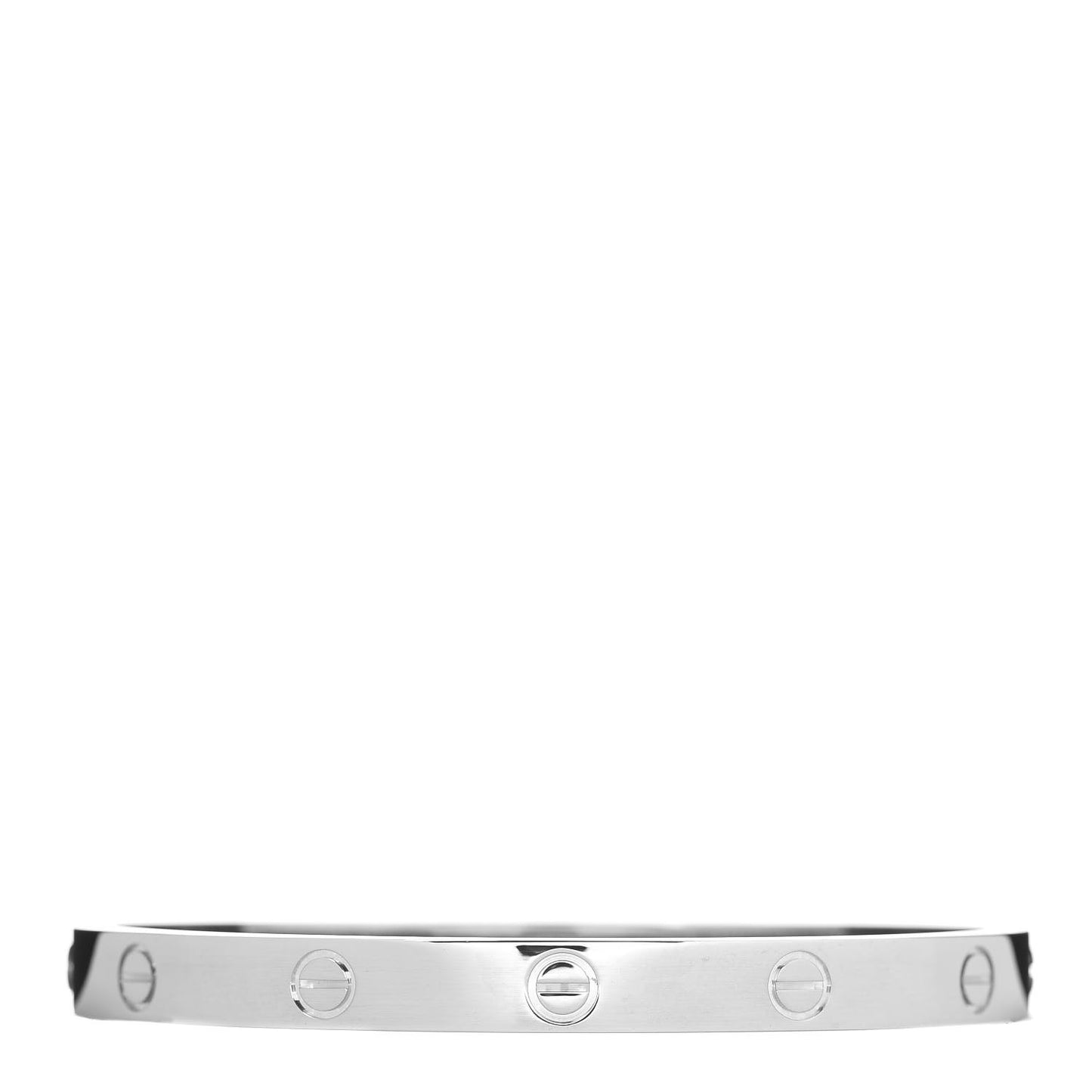18K White Gold LOVE Bracelet 18