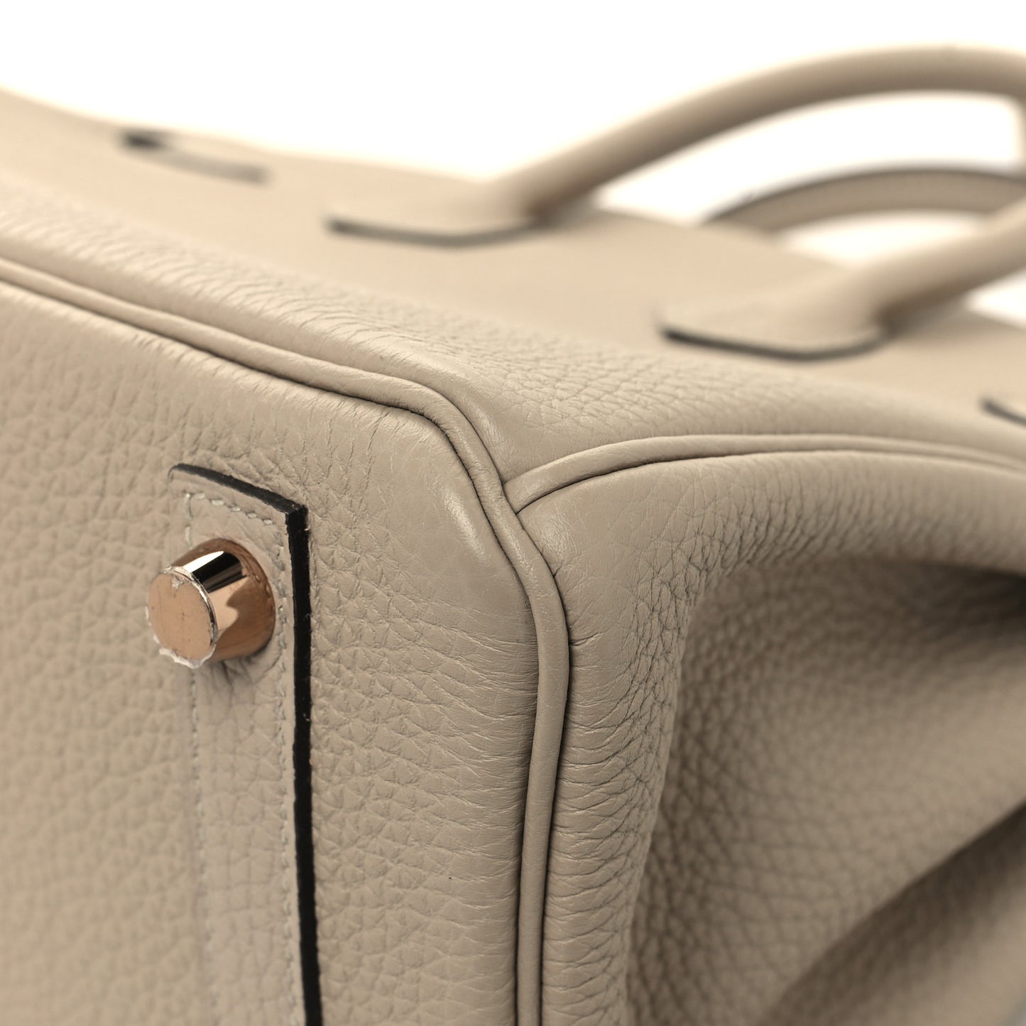 Togo Birkin 25 Gris Tourterelle