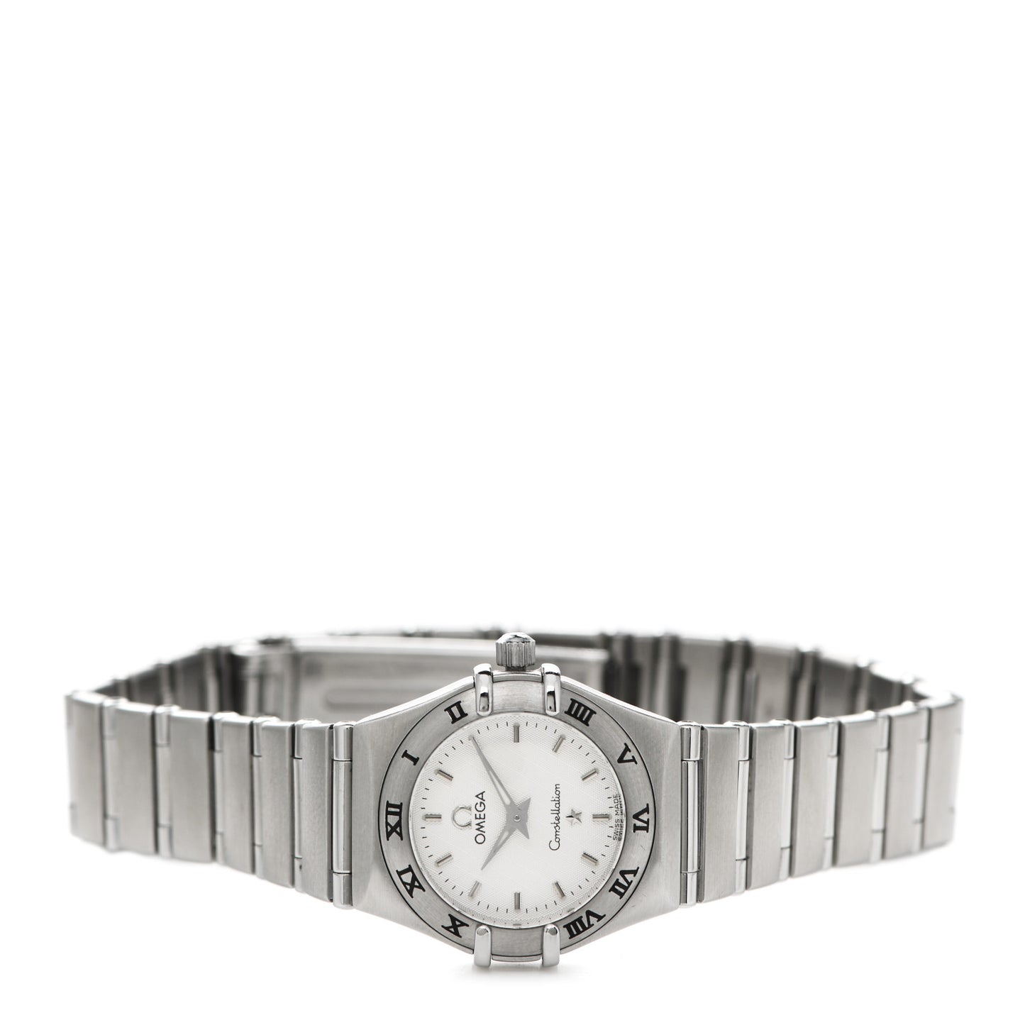 Stainless Steel 22mm Constellation Quartz Watch White 1562.30