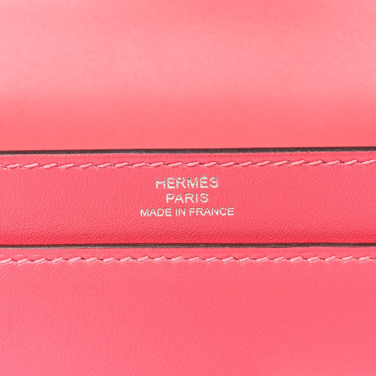 Tadelakt Mini Verrou Chaine Bag Rose Lipstick