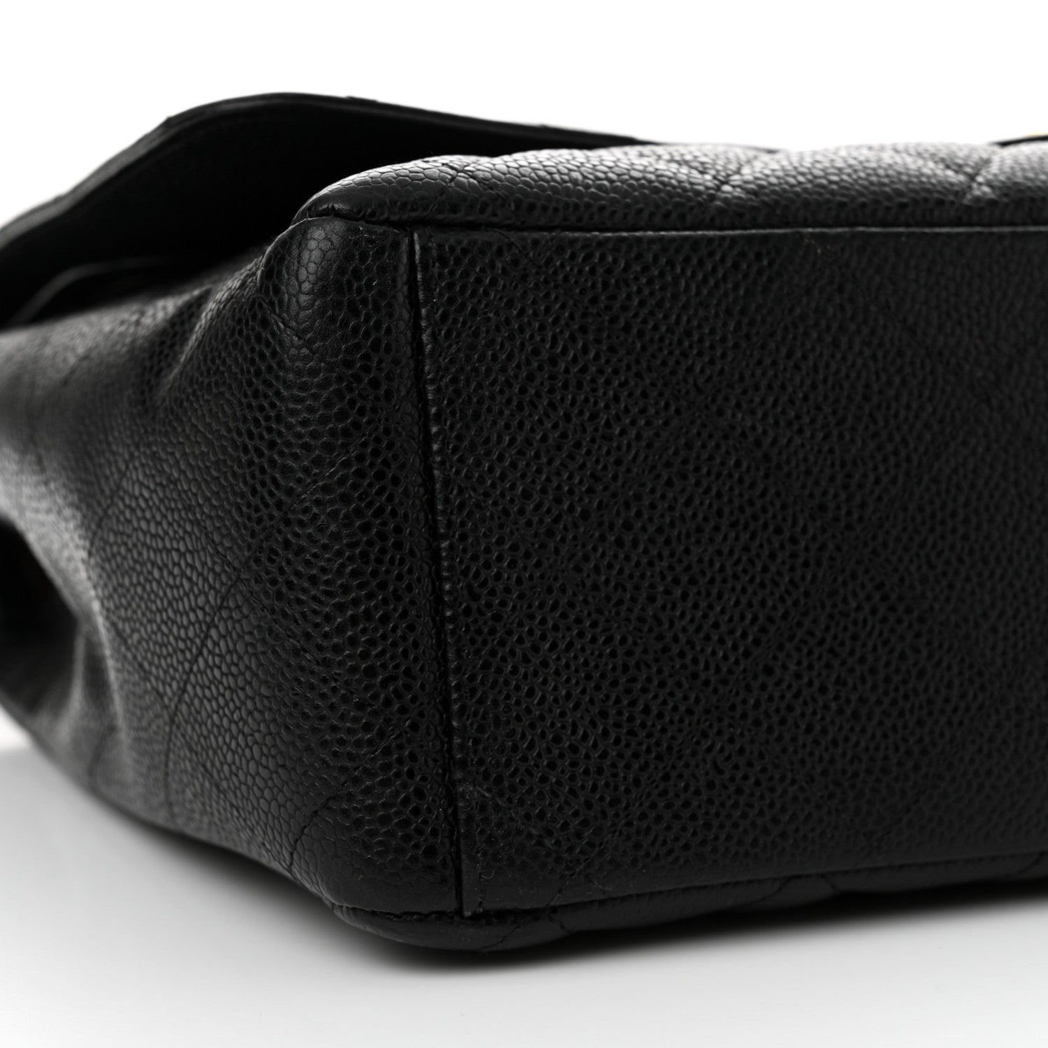 Chanel Caviar Quilted Maxi Double Flap Black 9 of 12
