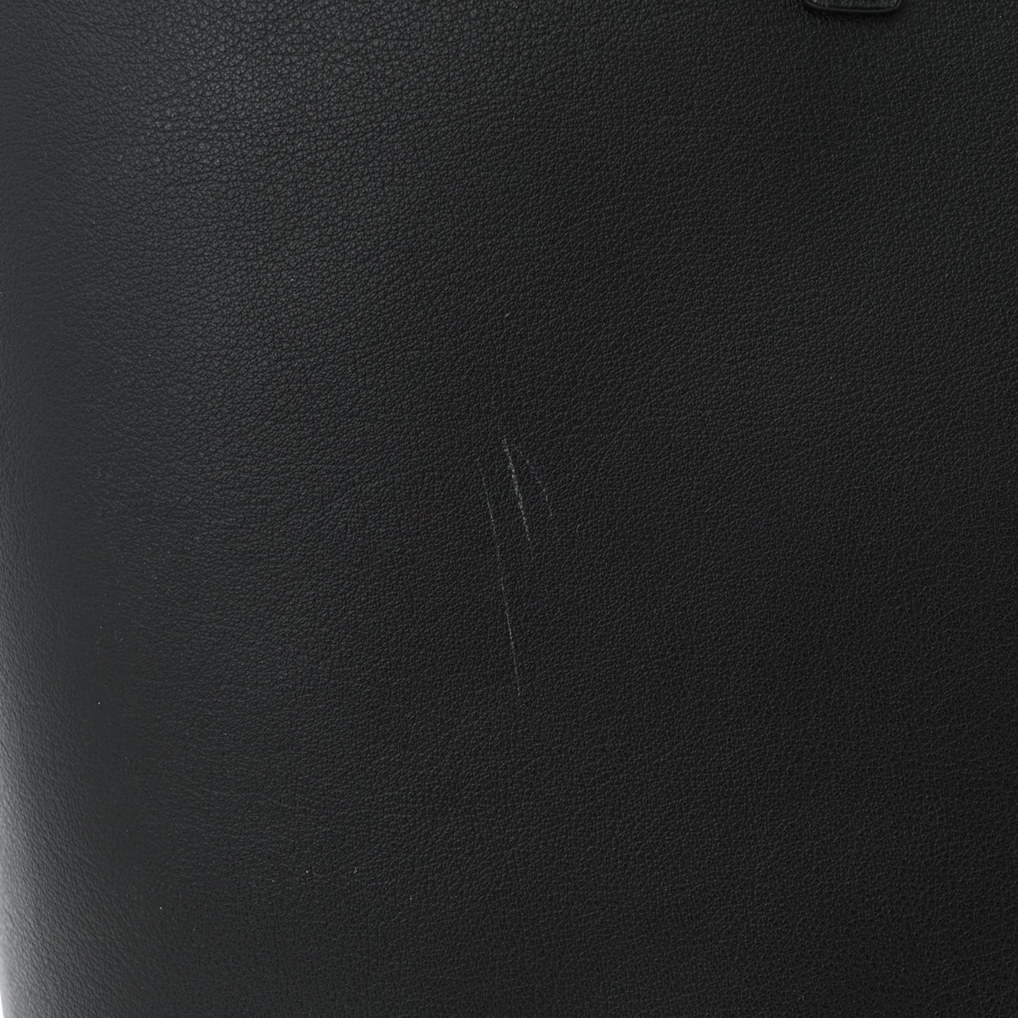 Calfskin Large Shopping Tote Black
