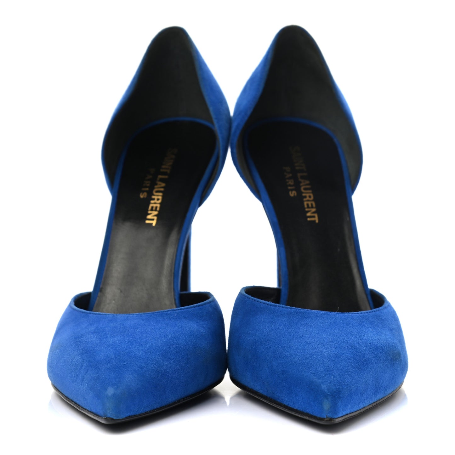 Kid Scamosciato Classic Paris 80 Skinny Pumps 38.5 Blue