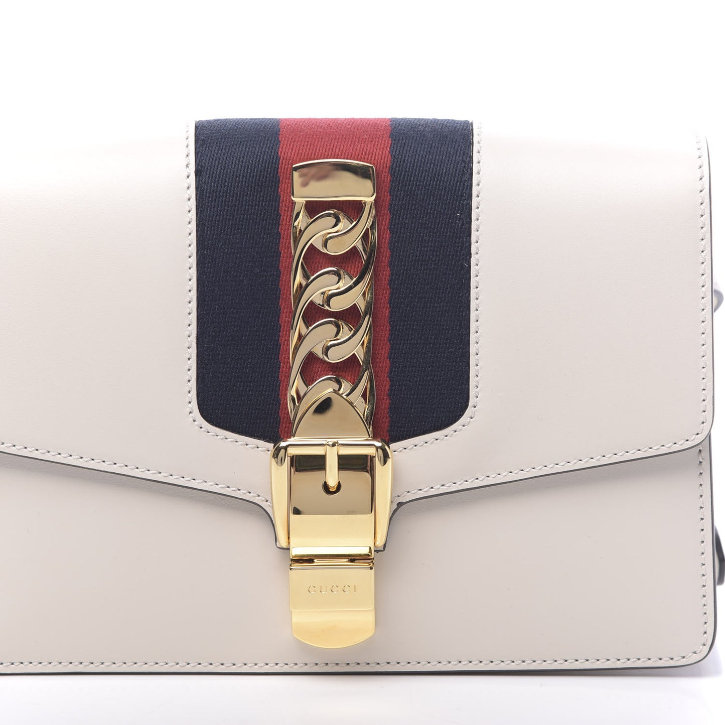 Calfskin Sylvie Belt Bag Off White
