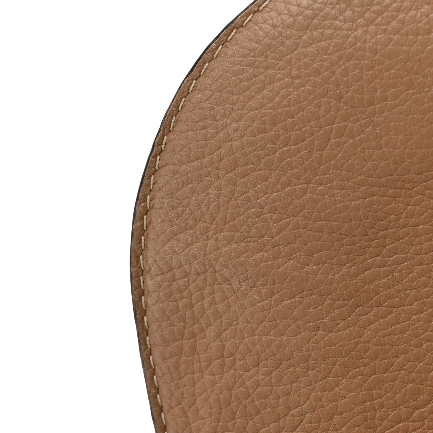 Chloe Grained Calfskin Small Marcie Saddle Bag Nut 12 of 13