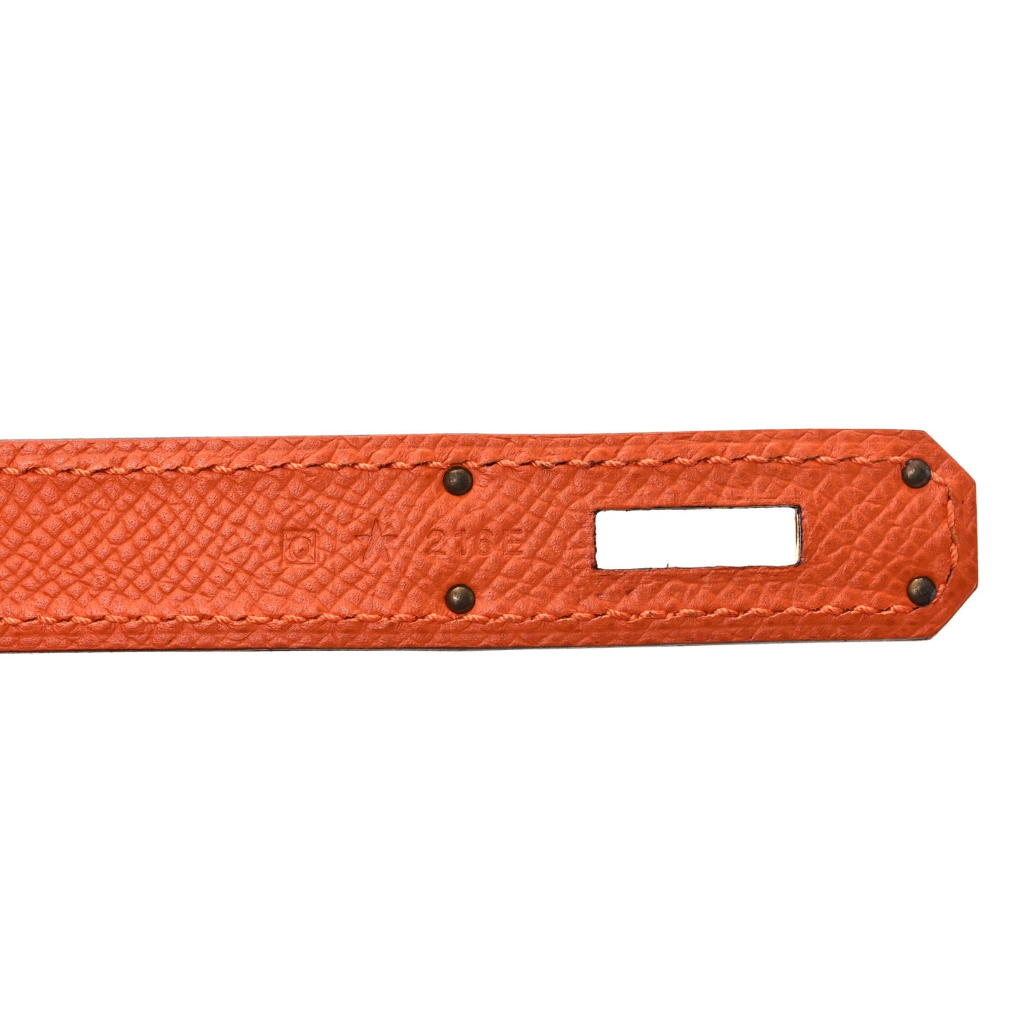 Epsom Birkin 35 Orange