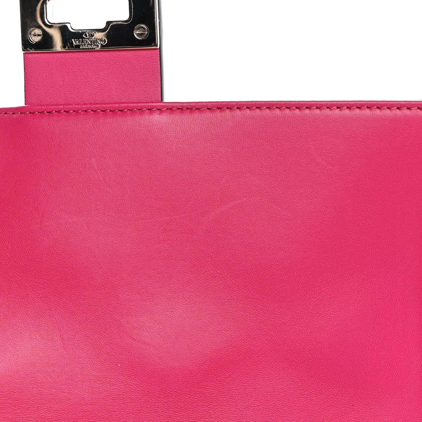 Nappa Medium Candystud Top Handle Bag Absolute Disco Pink