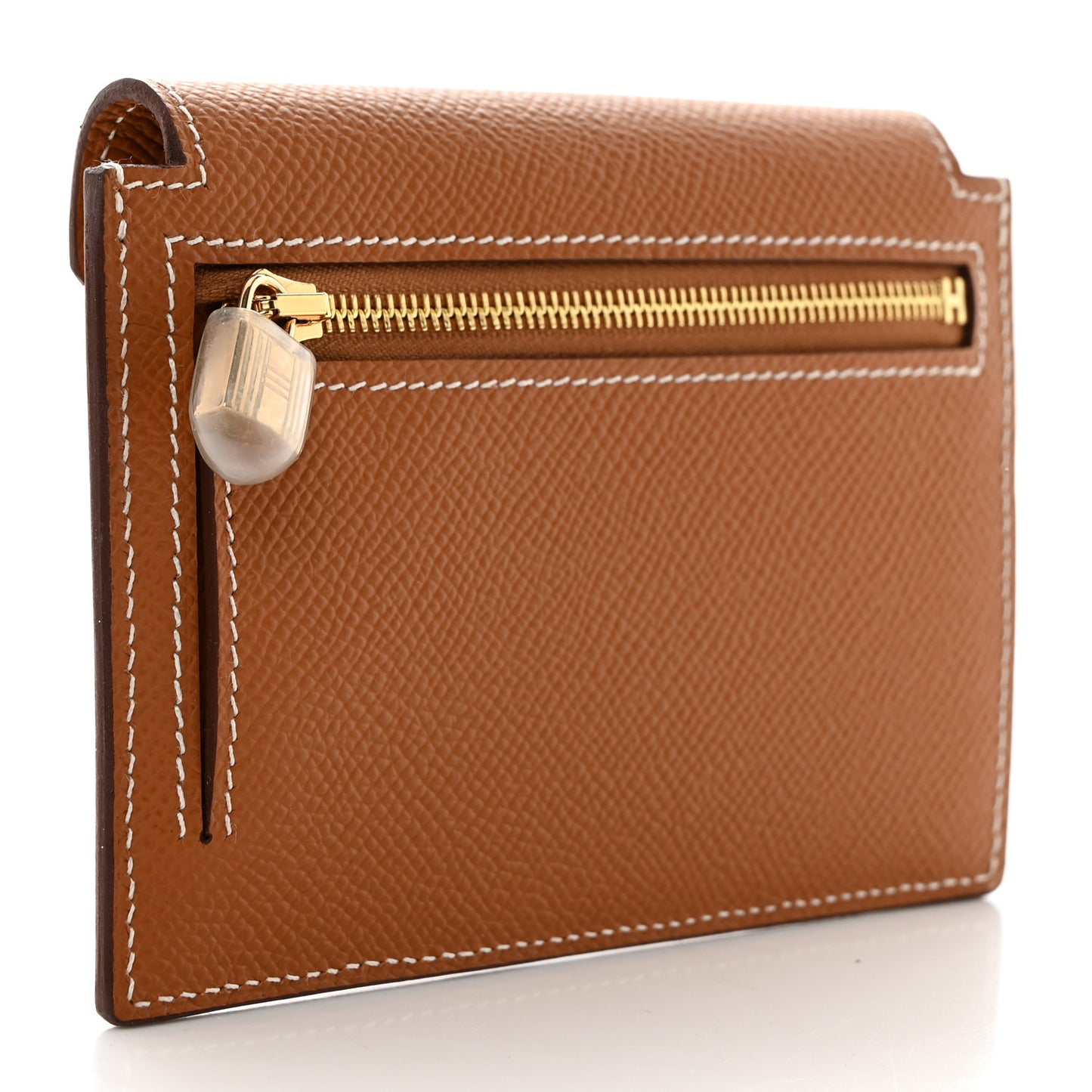 Epsom Kelly Pocket Compact Wallet Gold