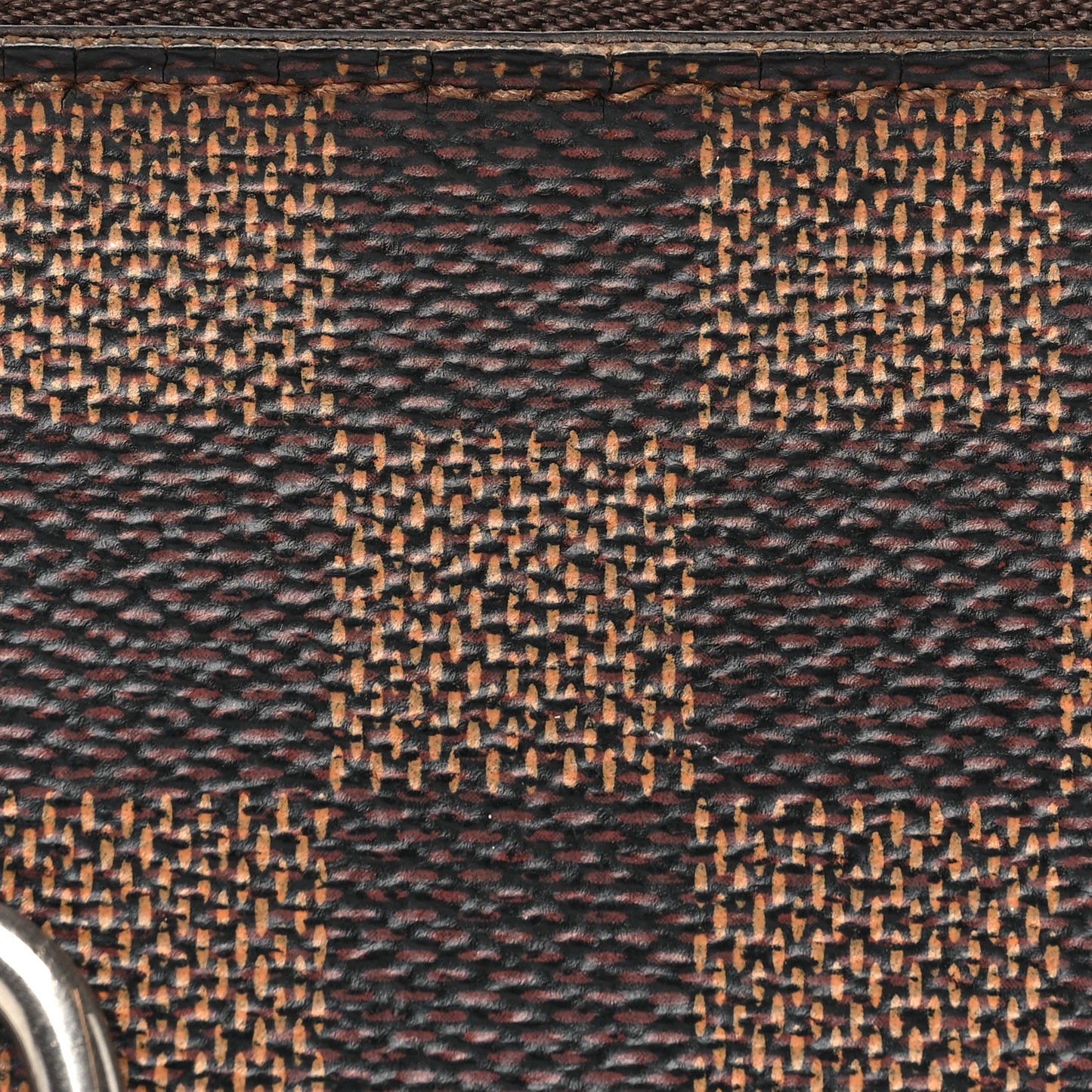 Damier Ebene Key Pouch