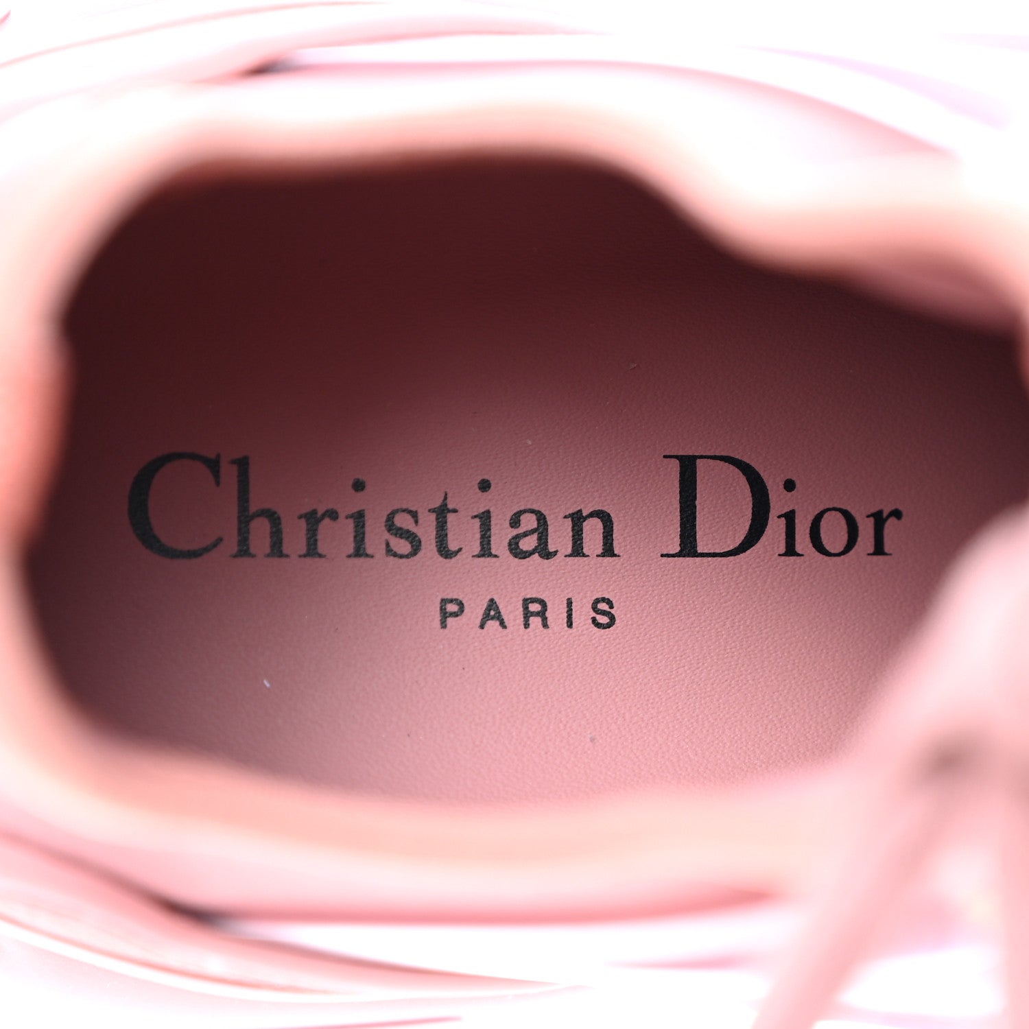 Christian Dior Neoprene Rubber Womens D-Connect Sneakers 39 Deep Nude 6 of 8
