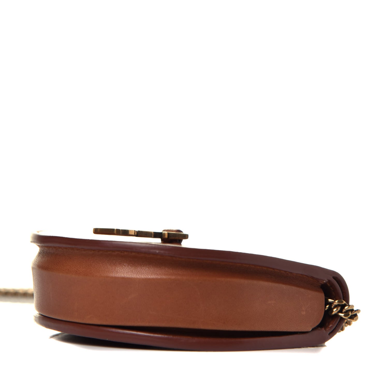 Calfskin Monogram Baby Kaia Crossbody Bag Brick