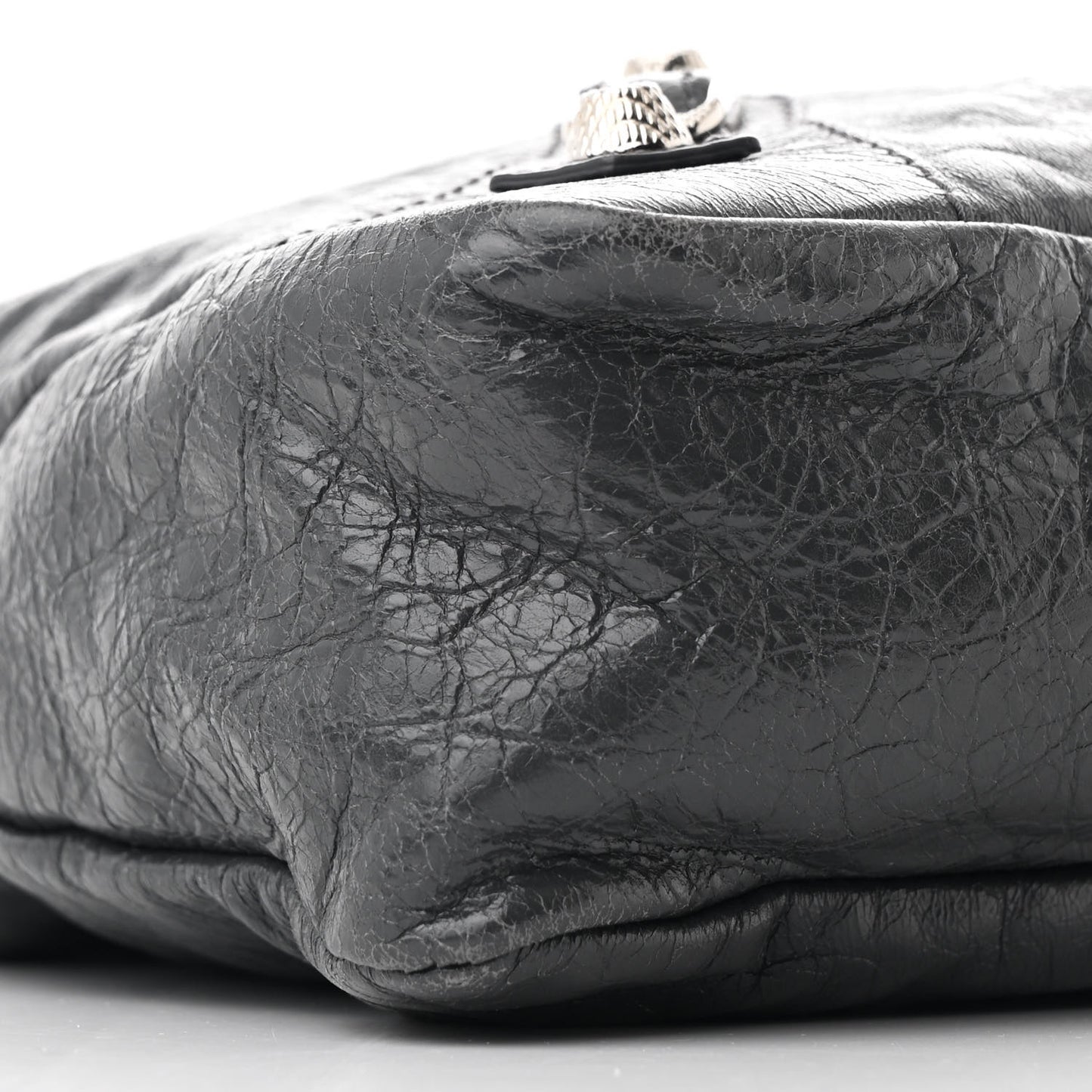 Agneau Giant 12 Silver Hardware Town Gris Fossile