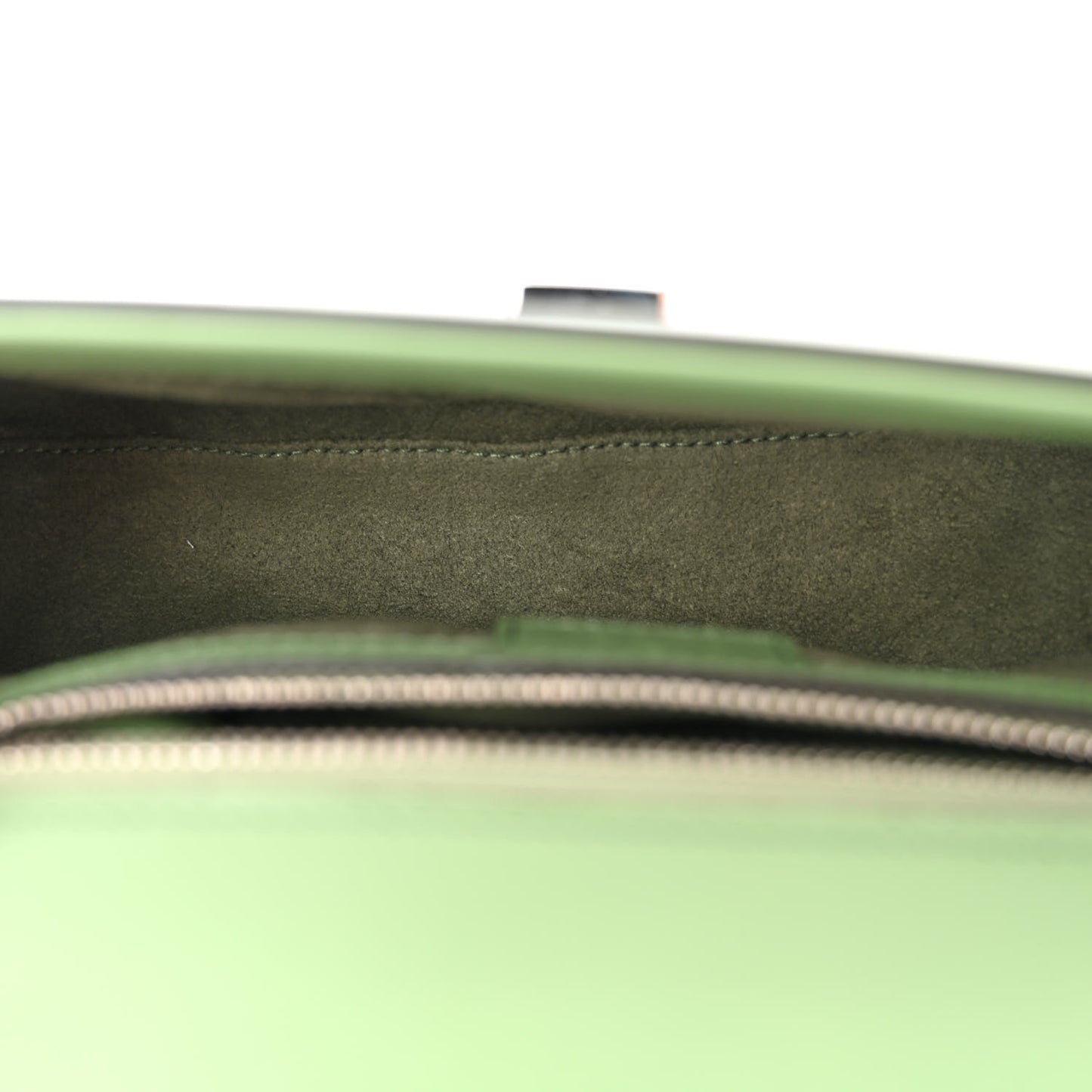 Calfskin Petite GG Mini Shoulder Bag Light Green