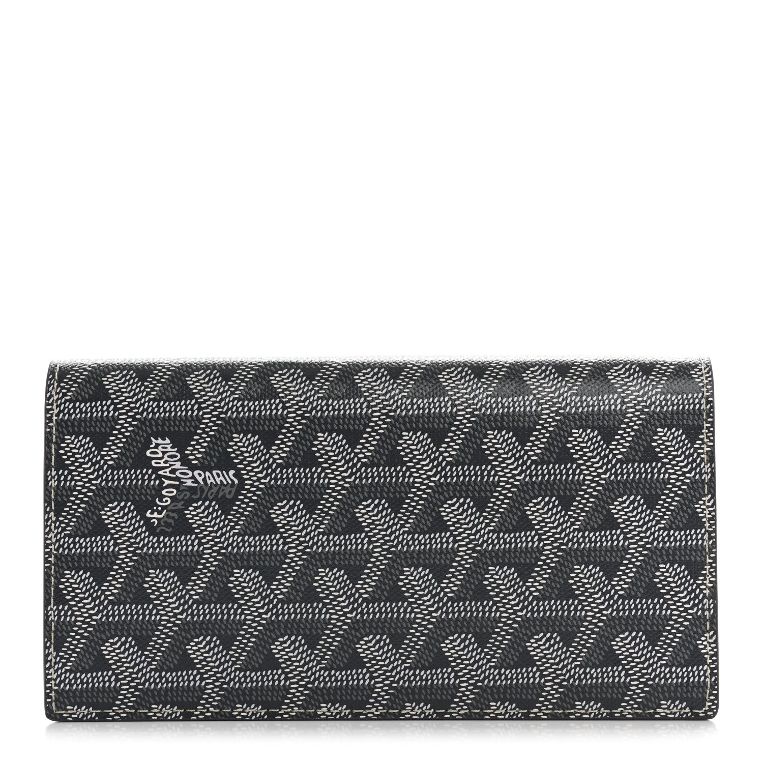 GOYARD グレー 二つ折り財布 Goyard Goyardine Long Bi-Fold Wallet Grey 1739785 – FASHIONPHILE