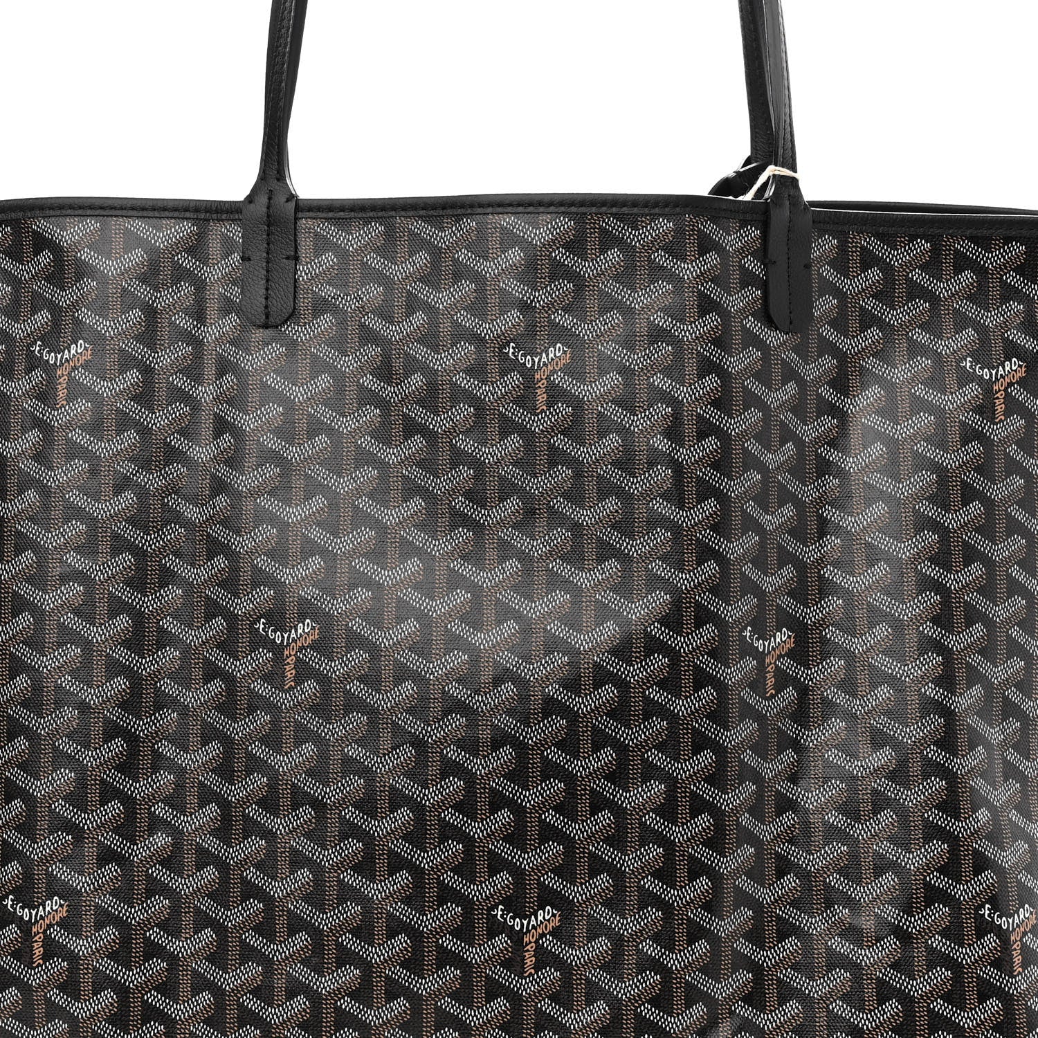 Goyard Goyardine Saint Louis GM Black 8 of 10