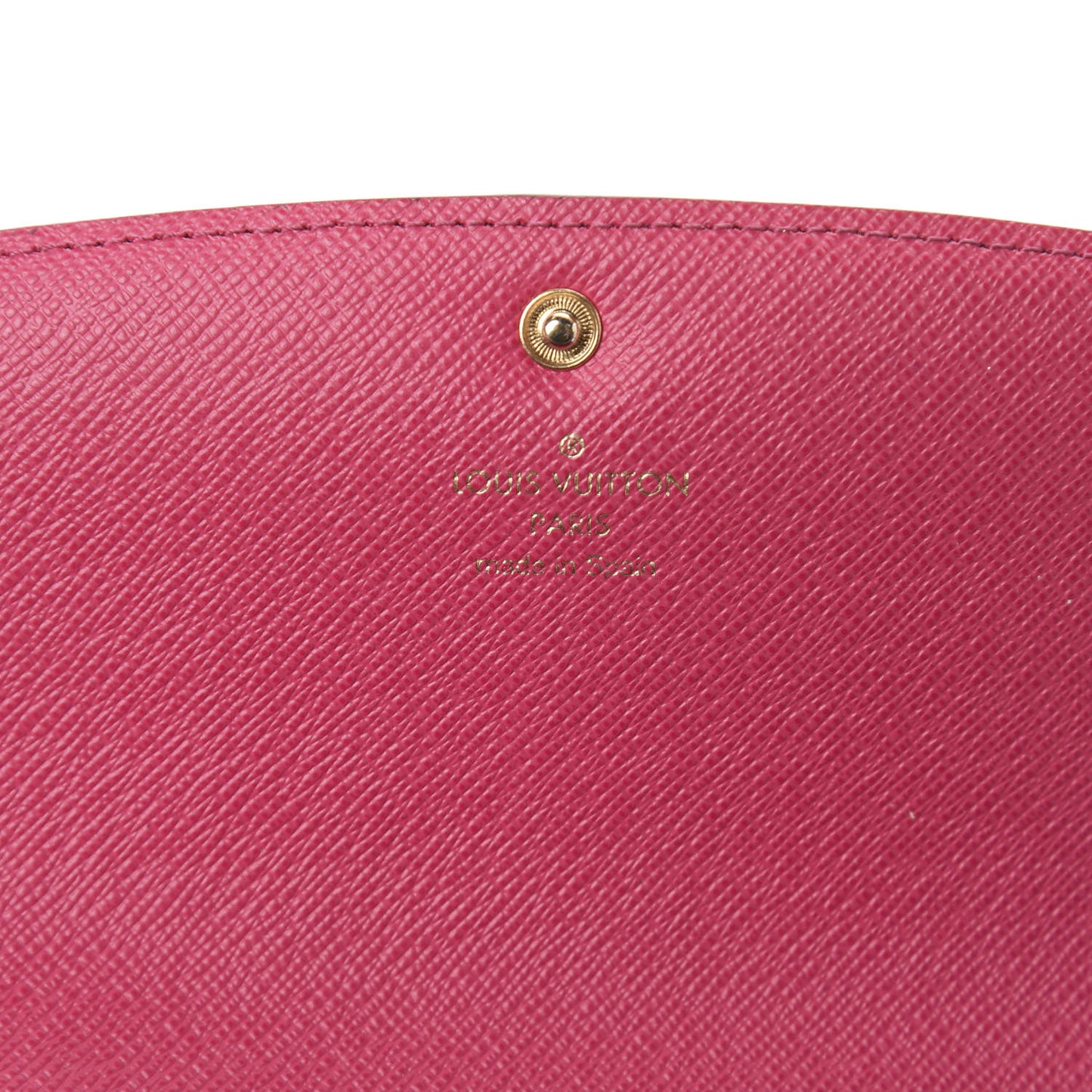 Monogram Emilie Wallet Hot Pink
