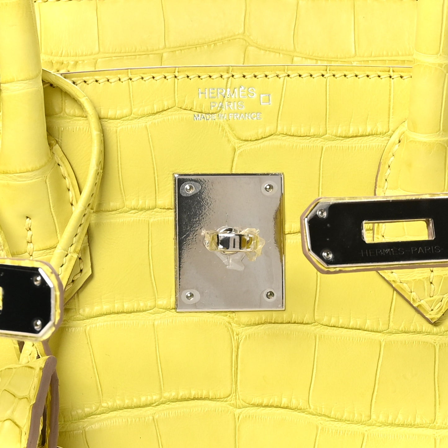 Matte Alligator Birkin 30 Lime