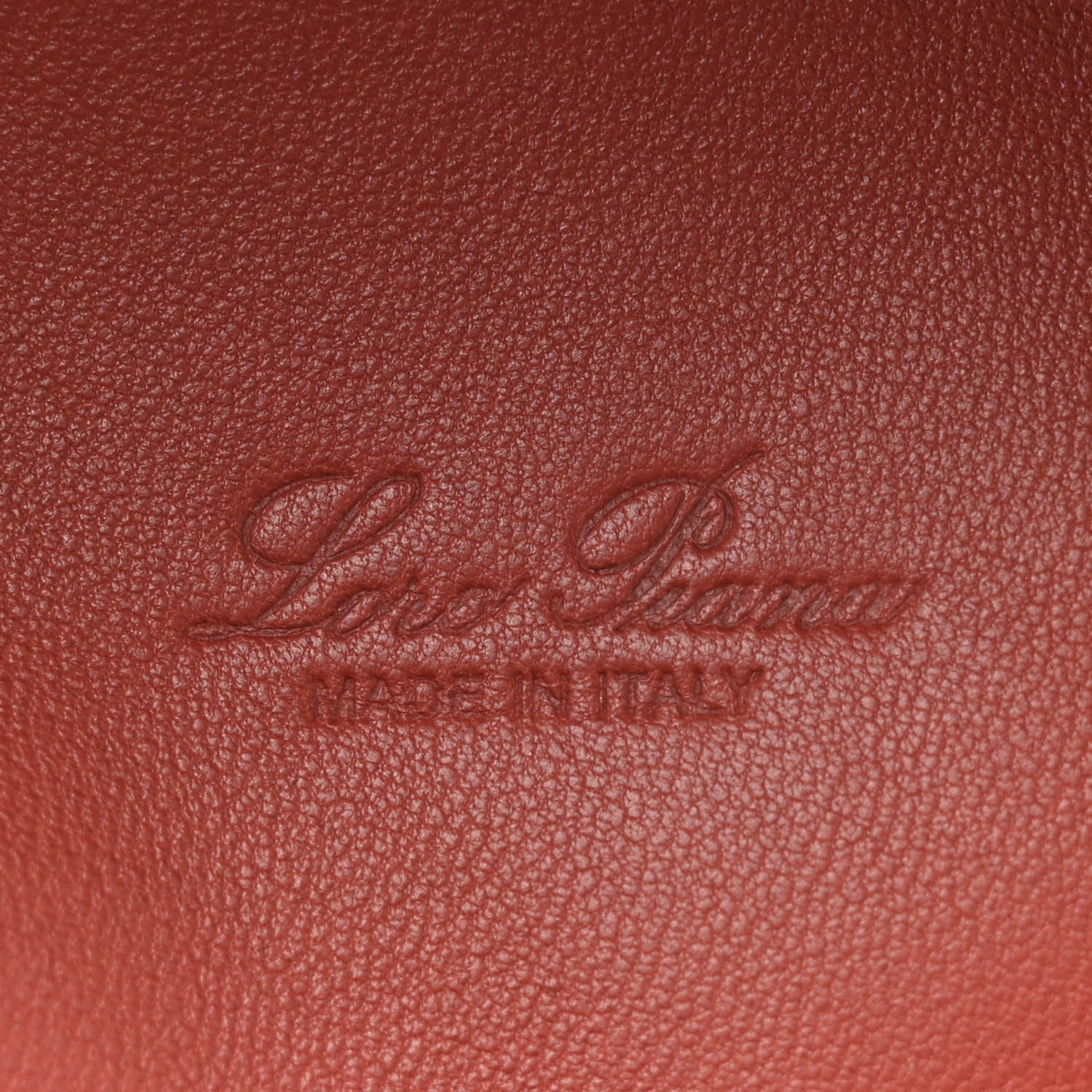 Loro Piana Grained Calfskin L23.5 Extra Pocket Backpack Kummel 6 of 9