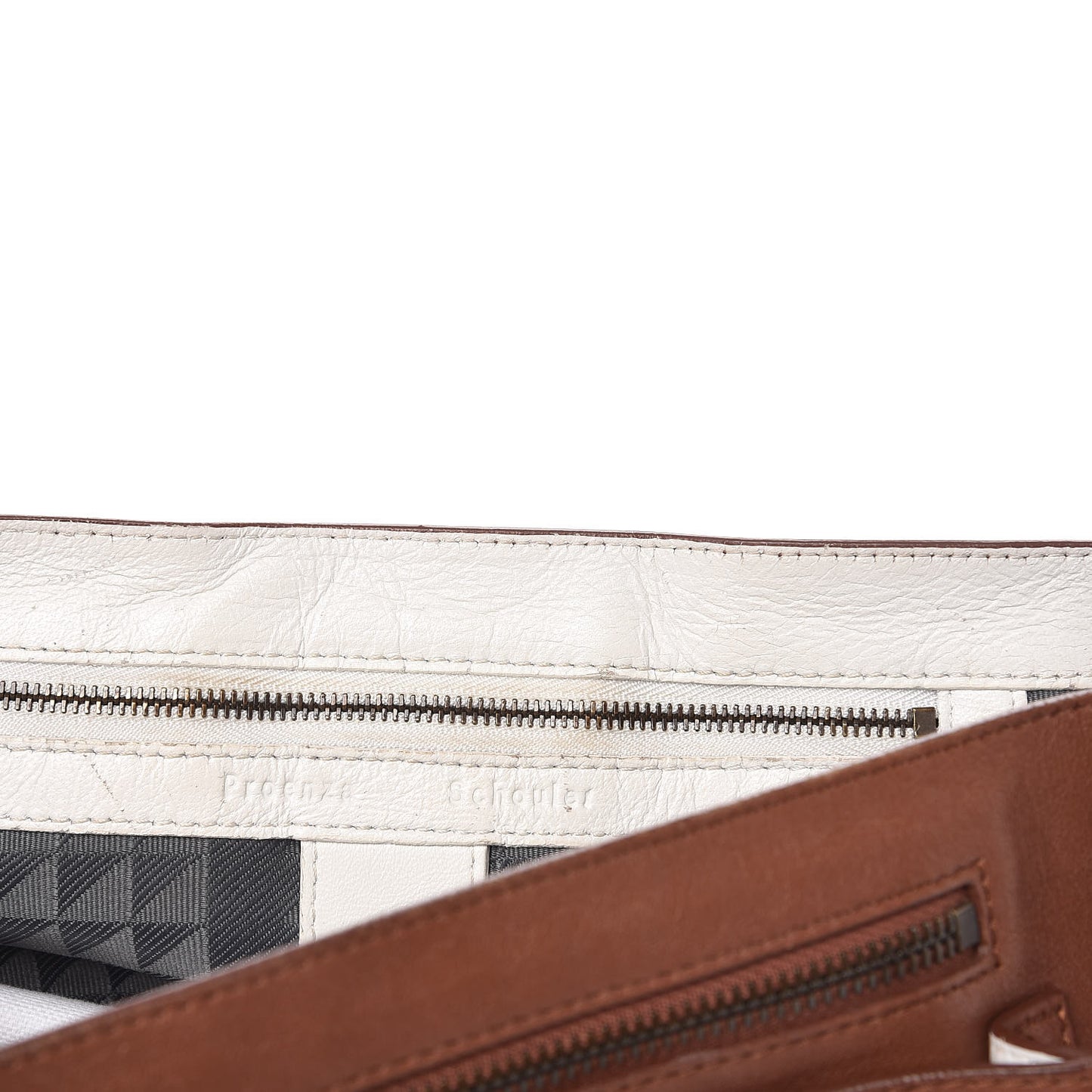 Lambskin Fringe Medium PS1 Satchel Saddle