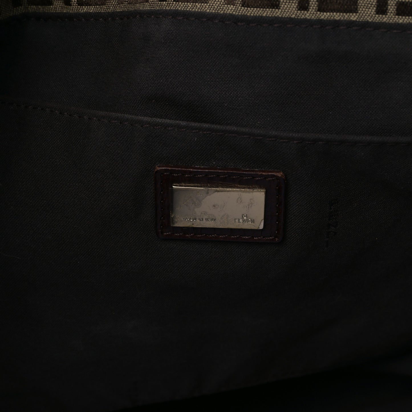 Zucchino Shopping Tote Tobacco Brown