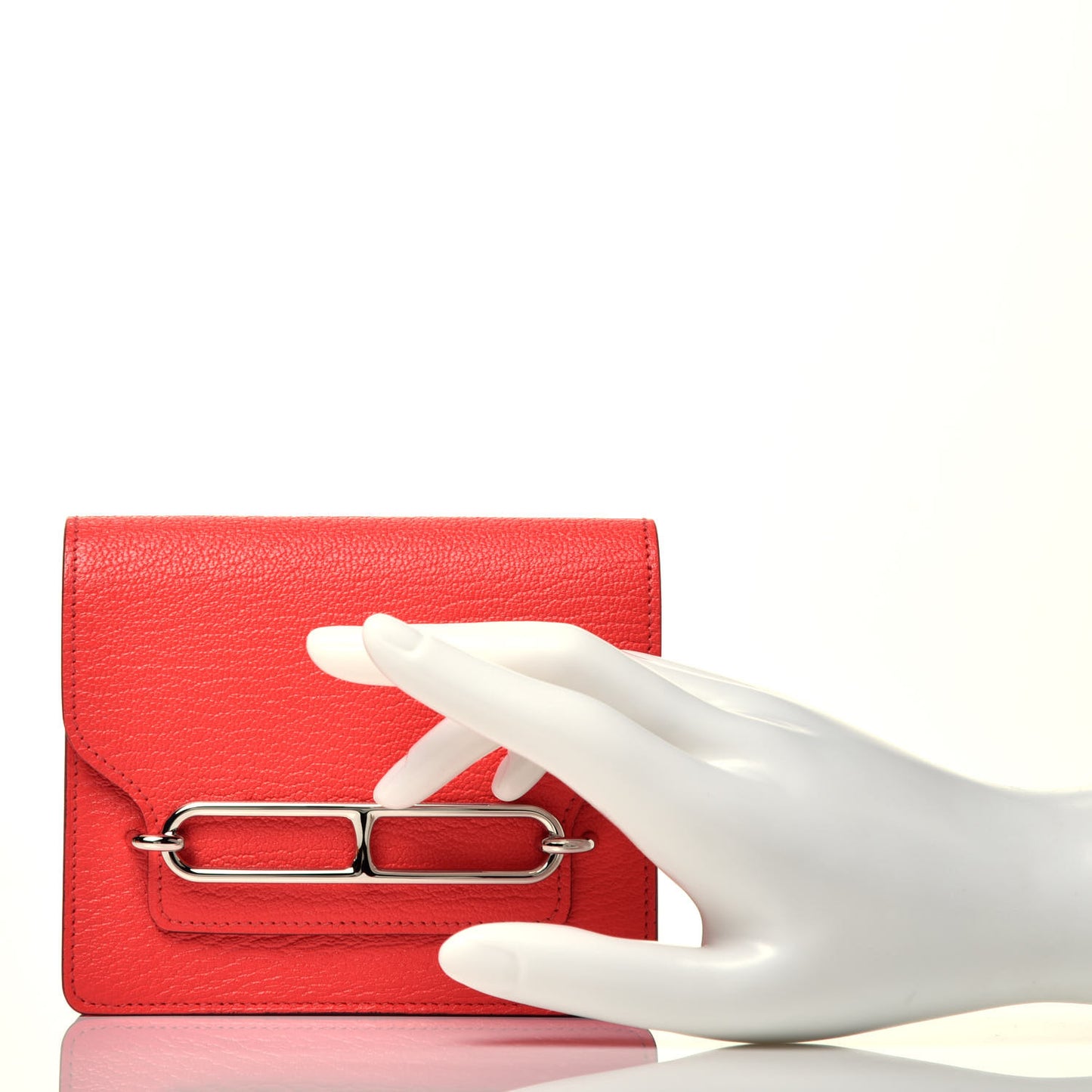 Chevre Mysore Roulis Slim Wallet Rose Texas