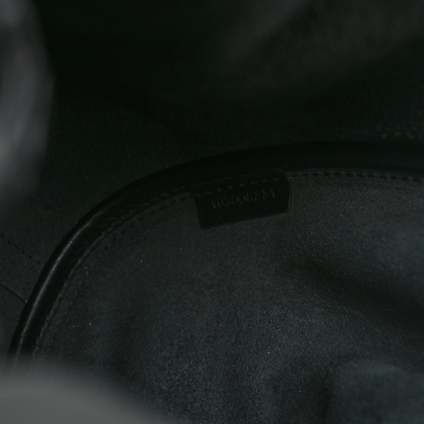 Calfskin Small Ruched Tote Black