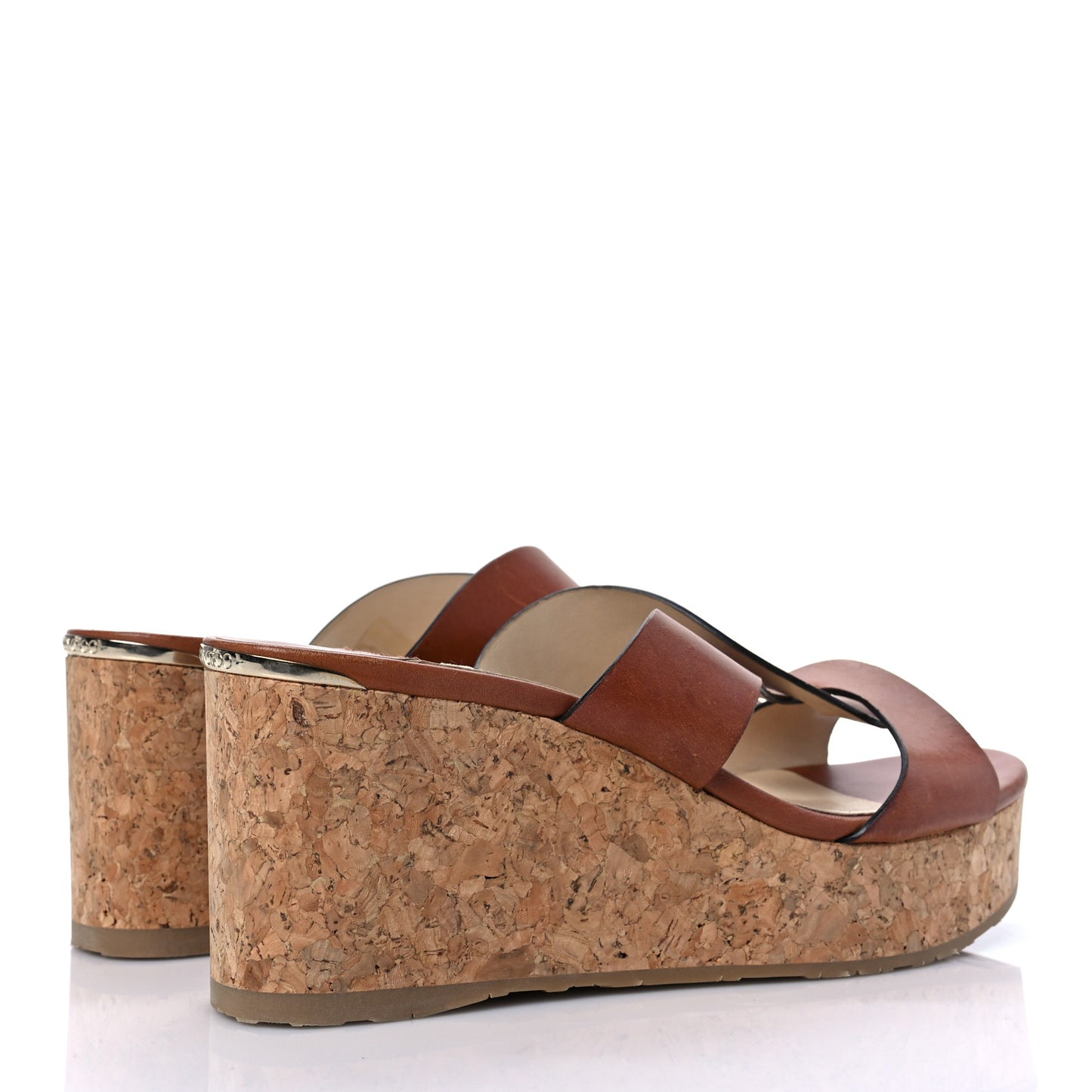 Nappa Atia Wedges 40 Brown