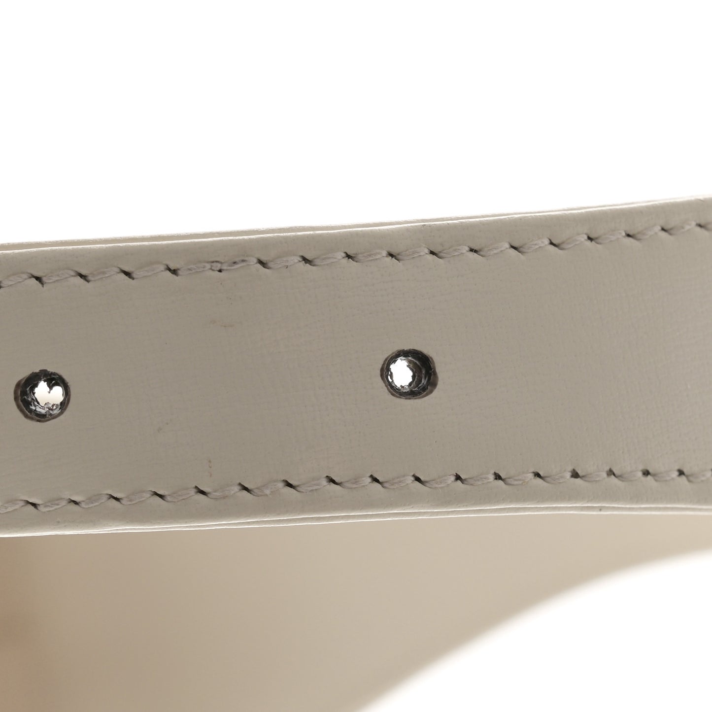 Boarded Dyana Lux Calfskin Small Jackie 1961 Hobo Mystic White