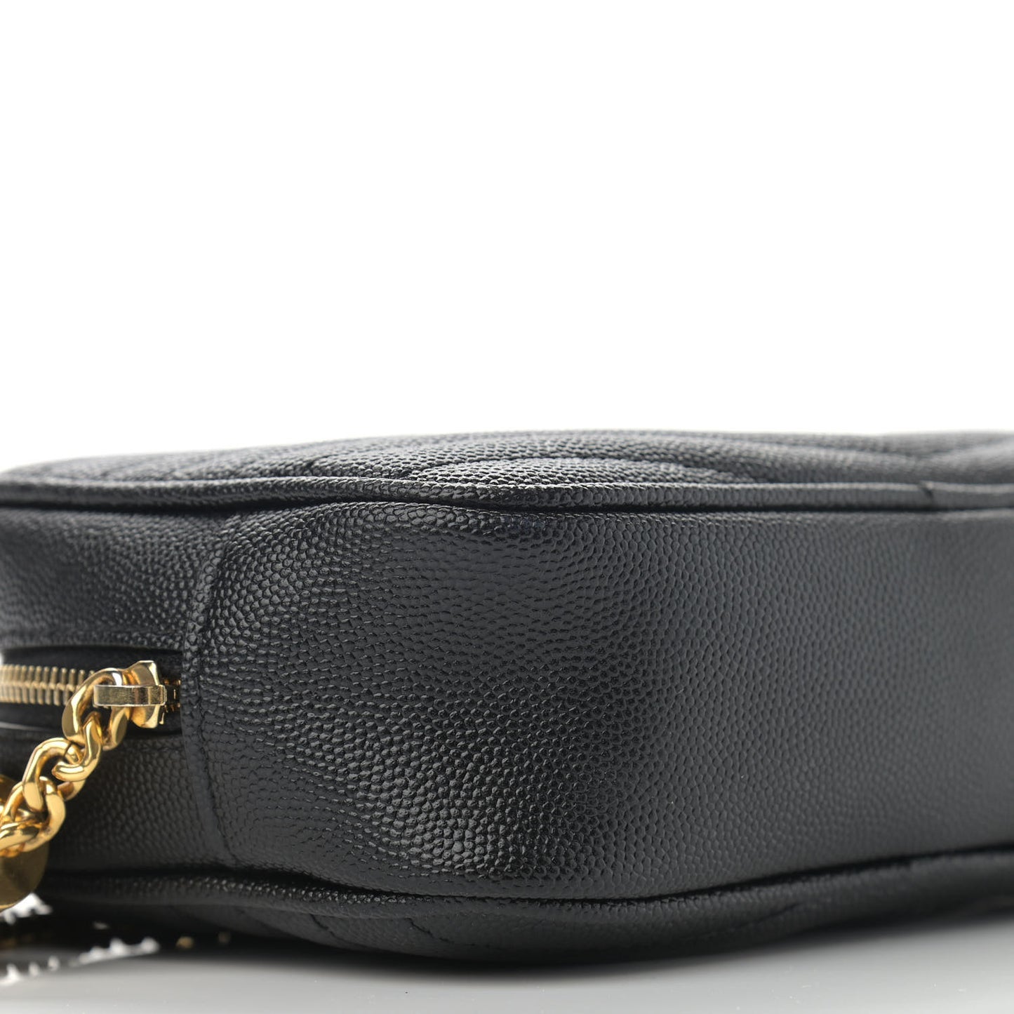 Grain De Poudre Matelasse Monogram Mini Lou Camera Bag Black