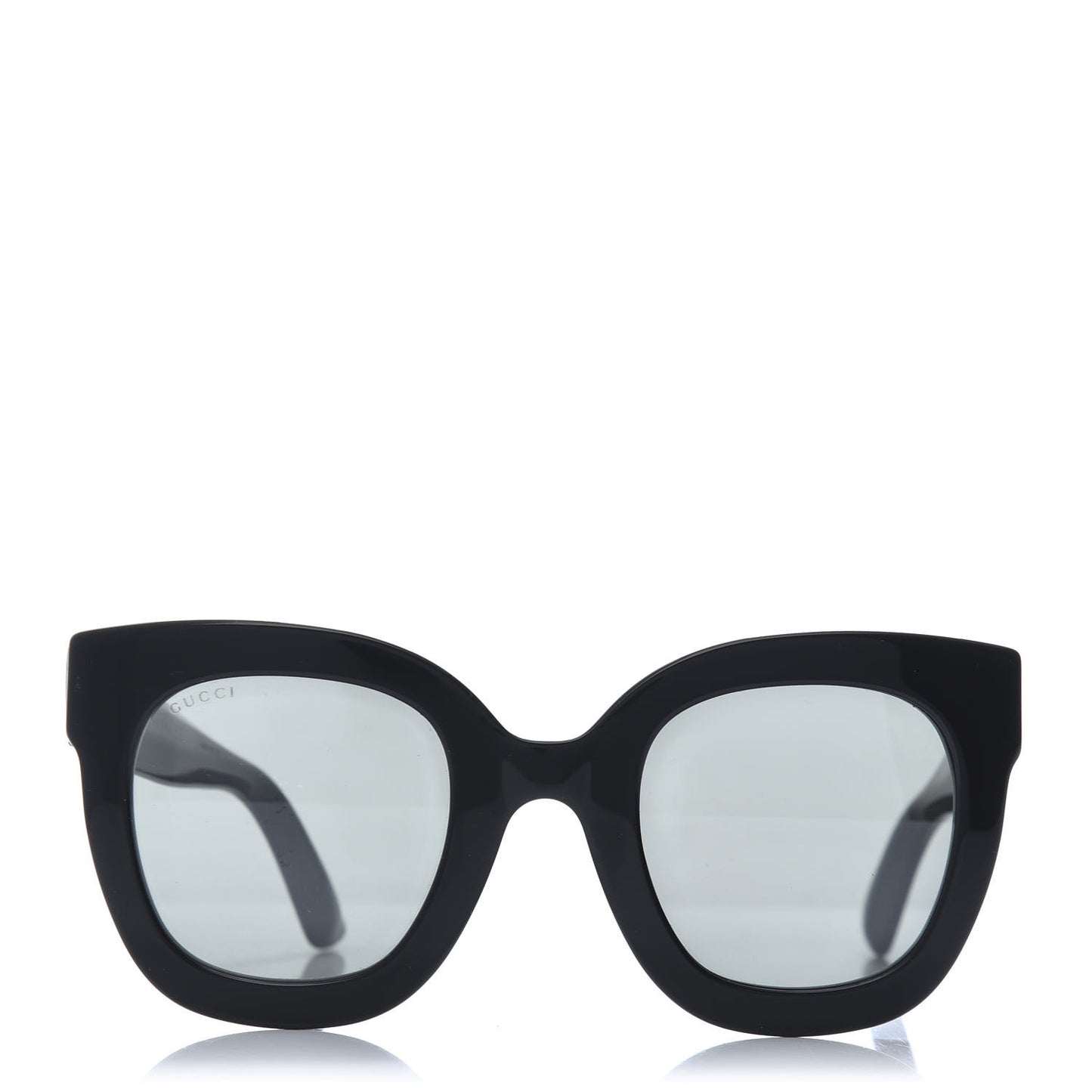 Round Frame Star Sunglasses GG0208S Black