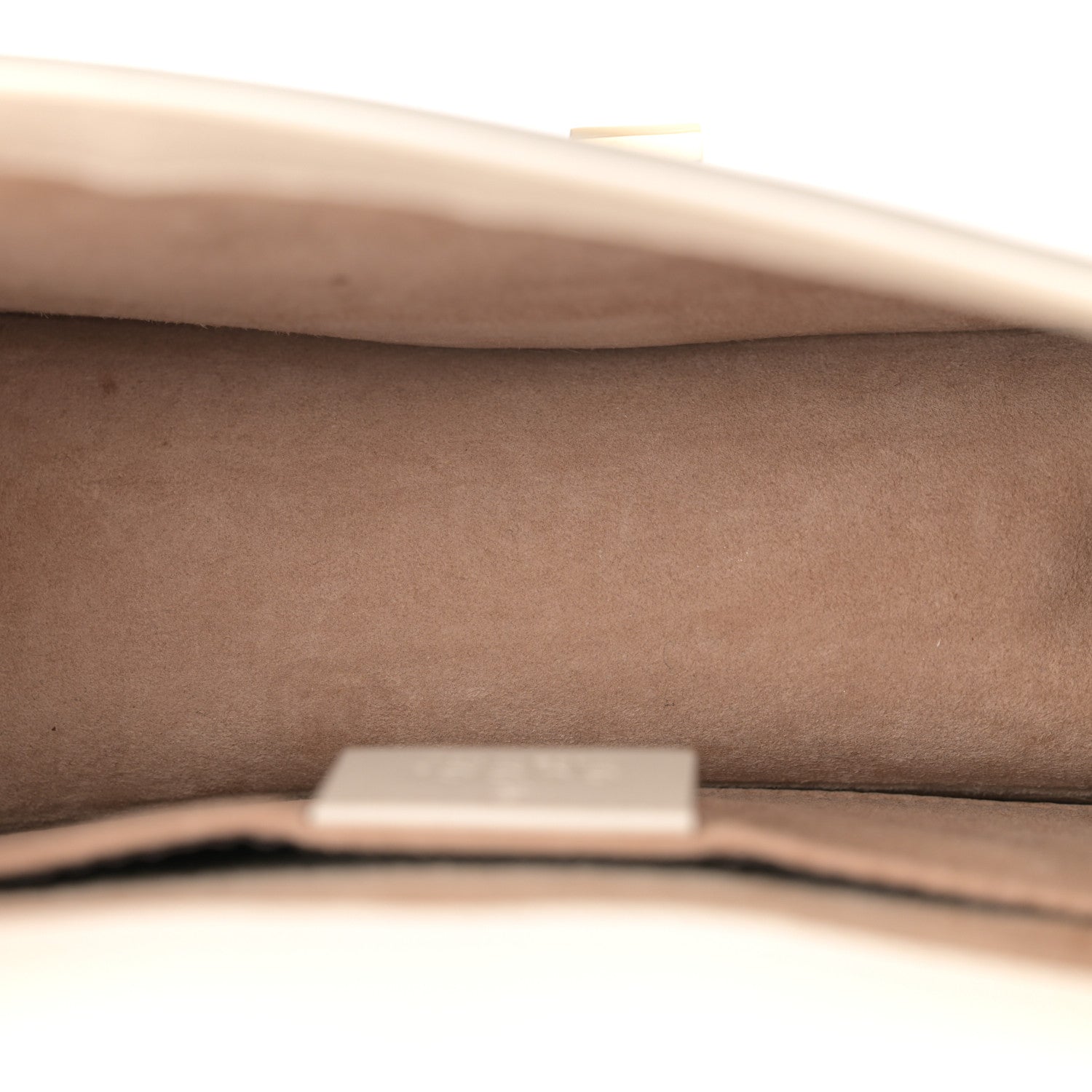 Gucci Calfskin Mini Sylvie Chain Shoulder Bag White 5 of 13