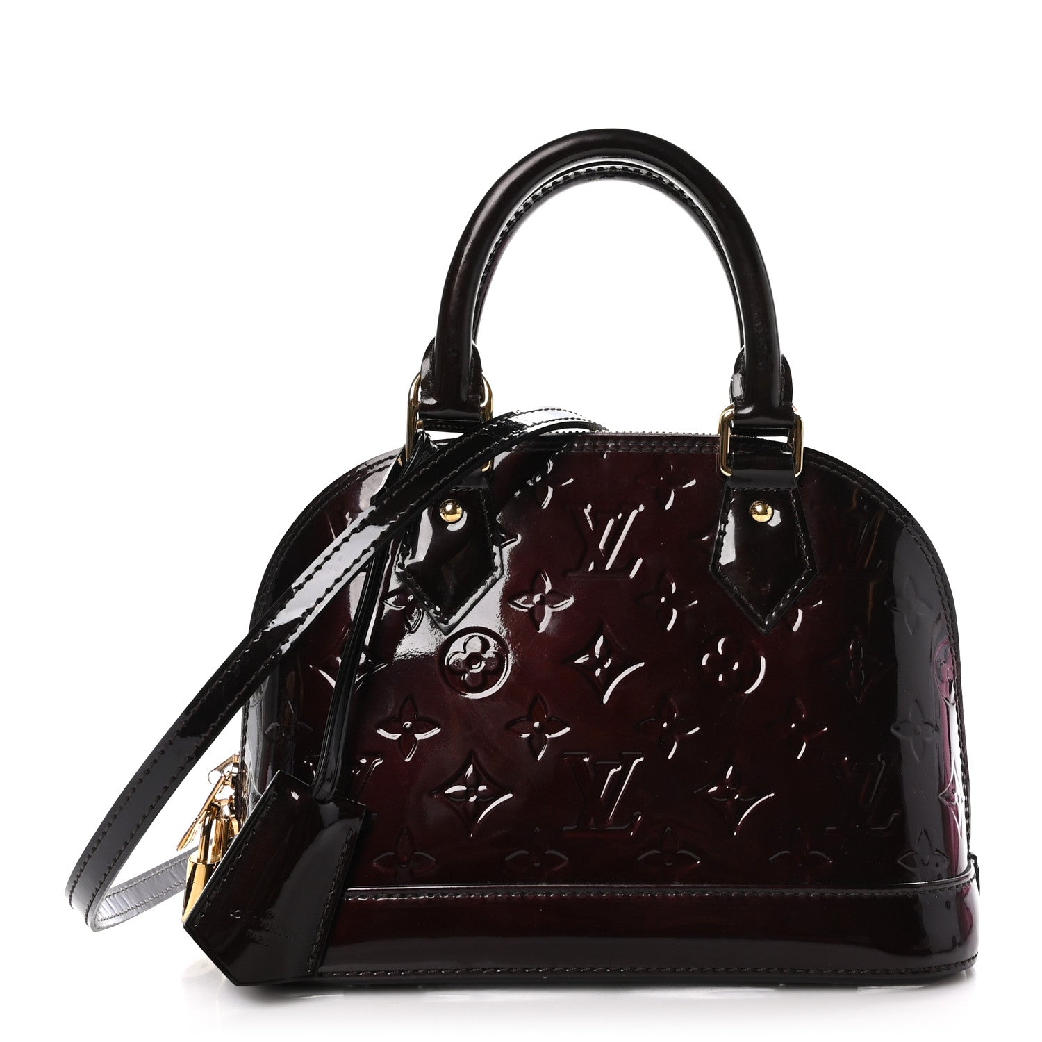 Louis Vuitton Vernis Alma BB Amarante 1 of 9
