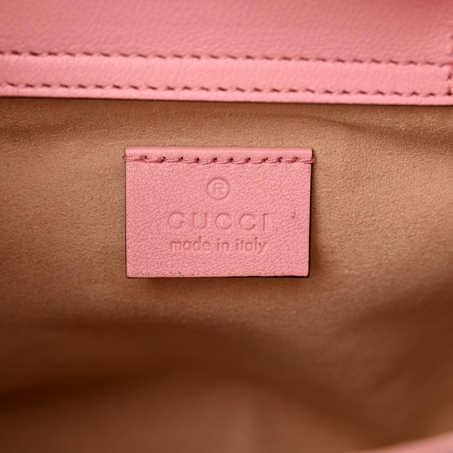 Gucci Wonka Grain Calfskin Mini Diana Tote Bag Wild Rose Fuxia Fluo 6 of 12