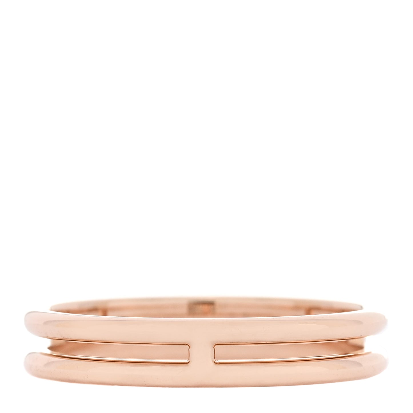 18K Rose Gold Ariane Wedding Band Ring 55 7.25